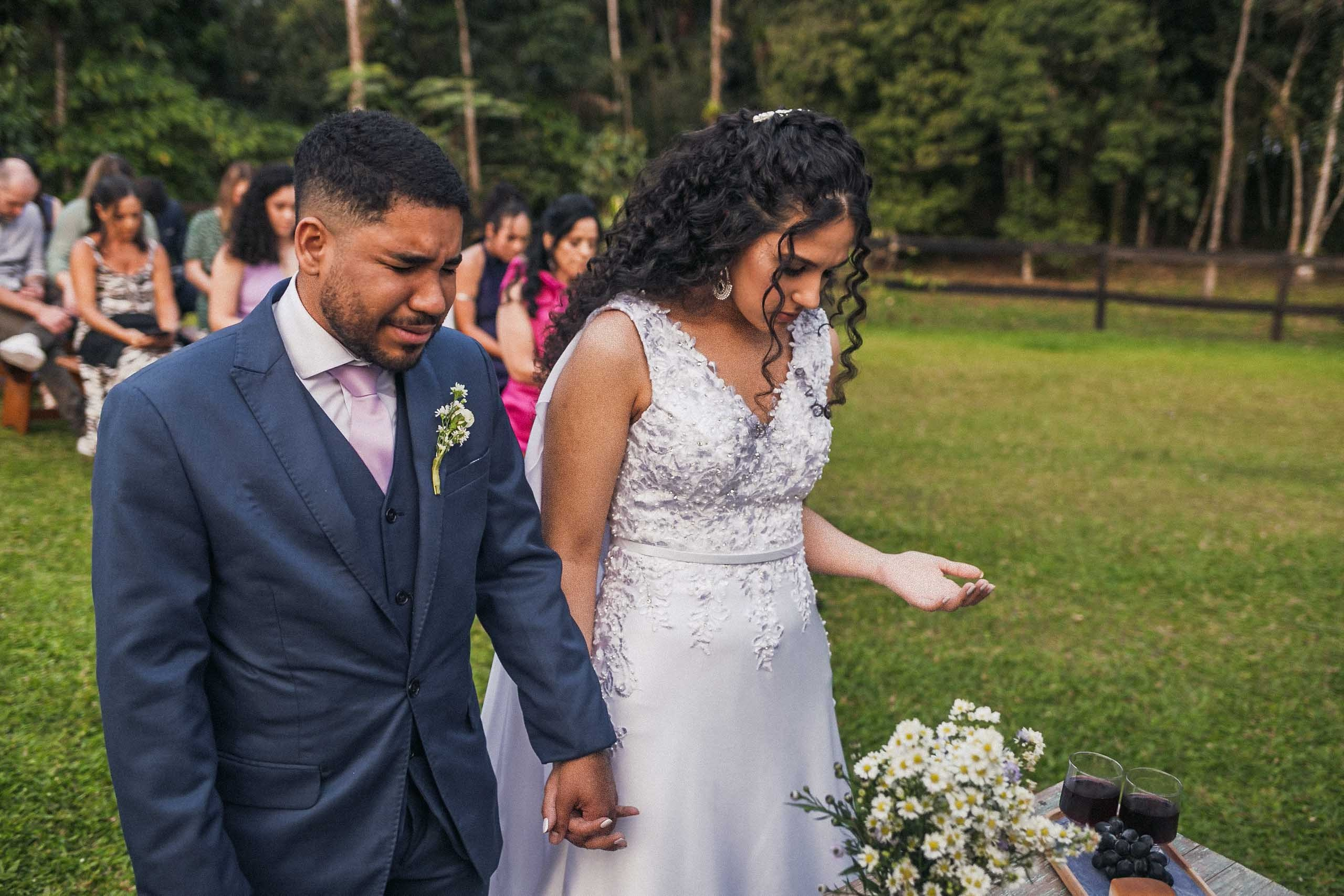 Casamento ao ar livre em Joinville. Marcus Monteiro Fotografia