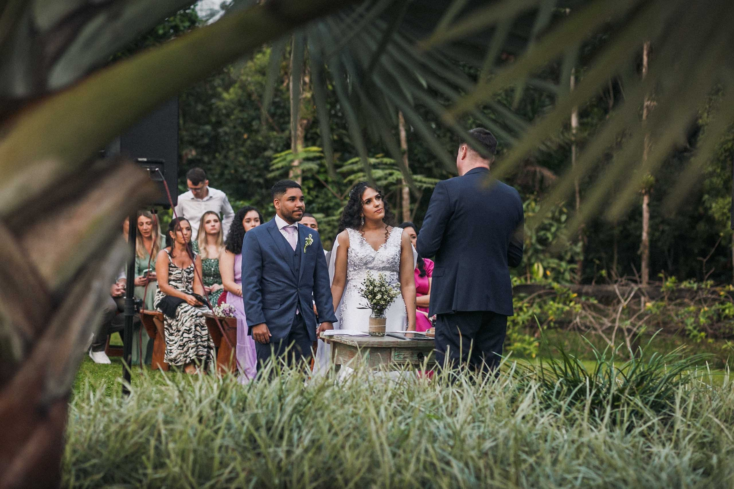 Casamento ao ar livre em Joinville. Marcus Monteiro Fotografia