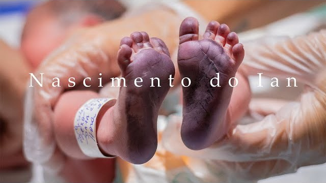 A chegada de Ian. Fotografa de Família Jaque Mesquita