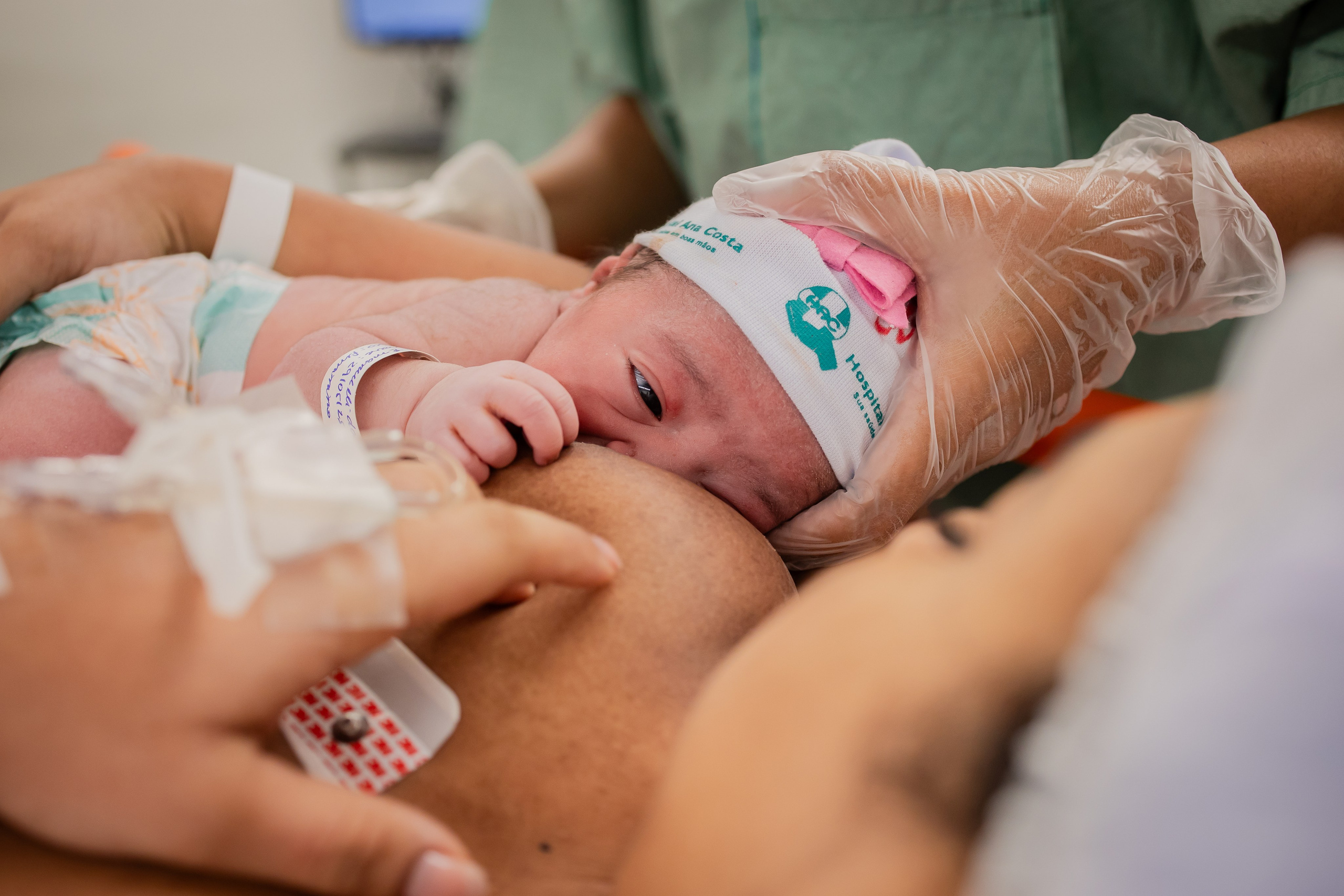 A chegada de Arielle. Fotografa de Família Jaque Mesquita