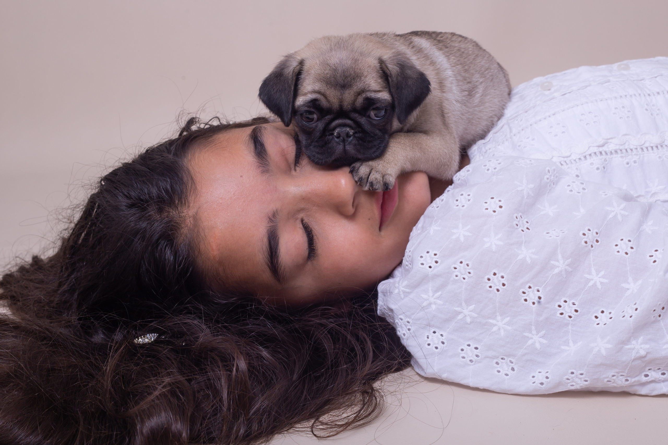 Amora — 45 dias. Fotografia Pet — estúdio, eventos, aniversários, ensaios temáticos