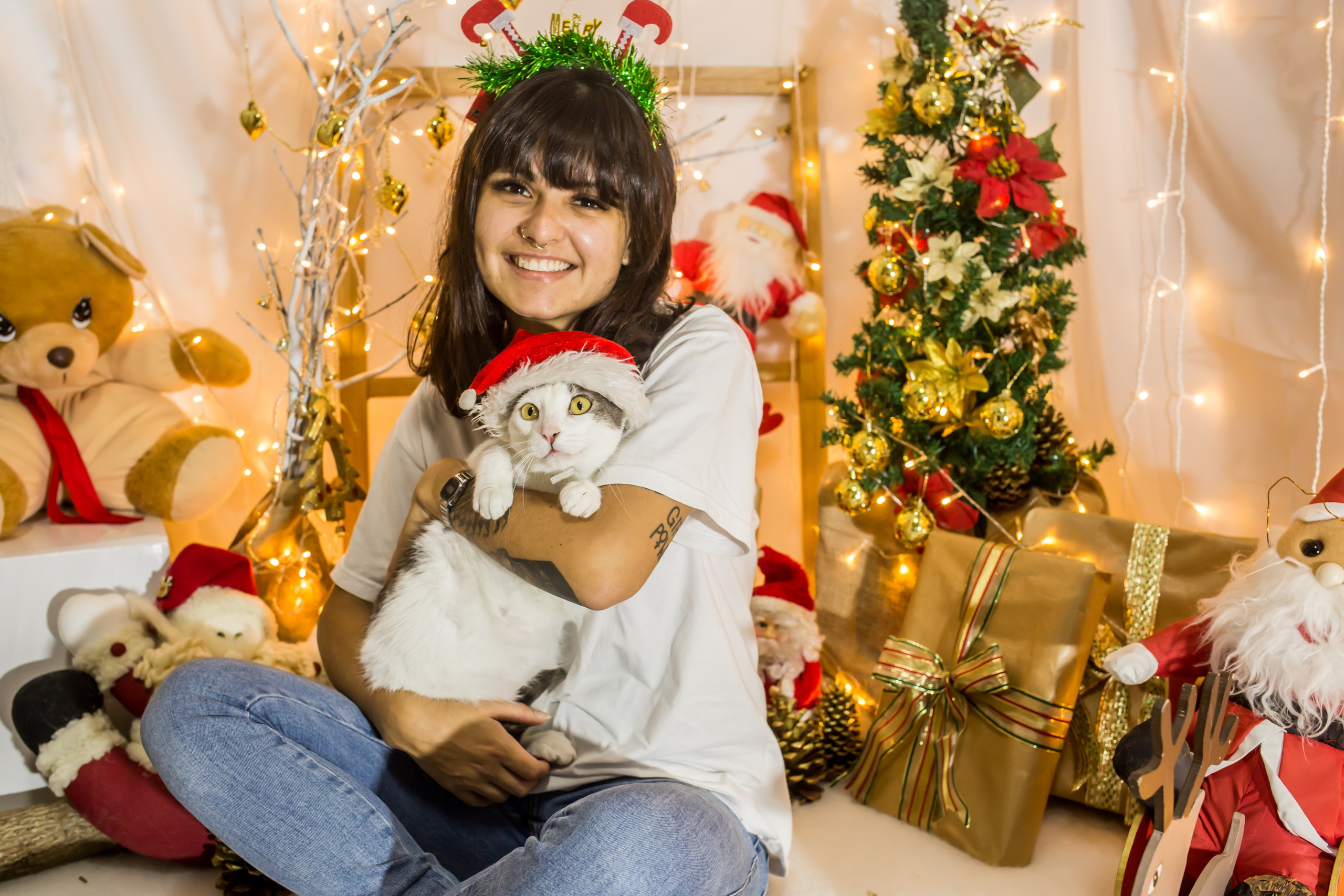 2021 — Natal encantado dos Pets. Fotografia Pet — estúdio, eventos, aniversários, ensaios temáticos