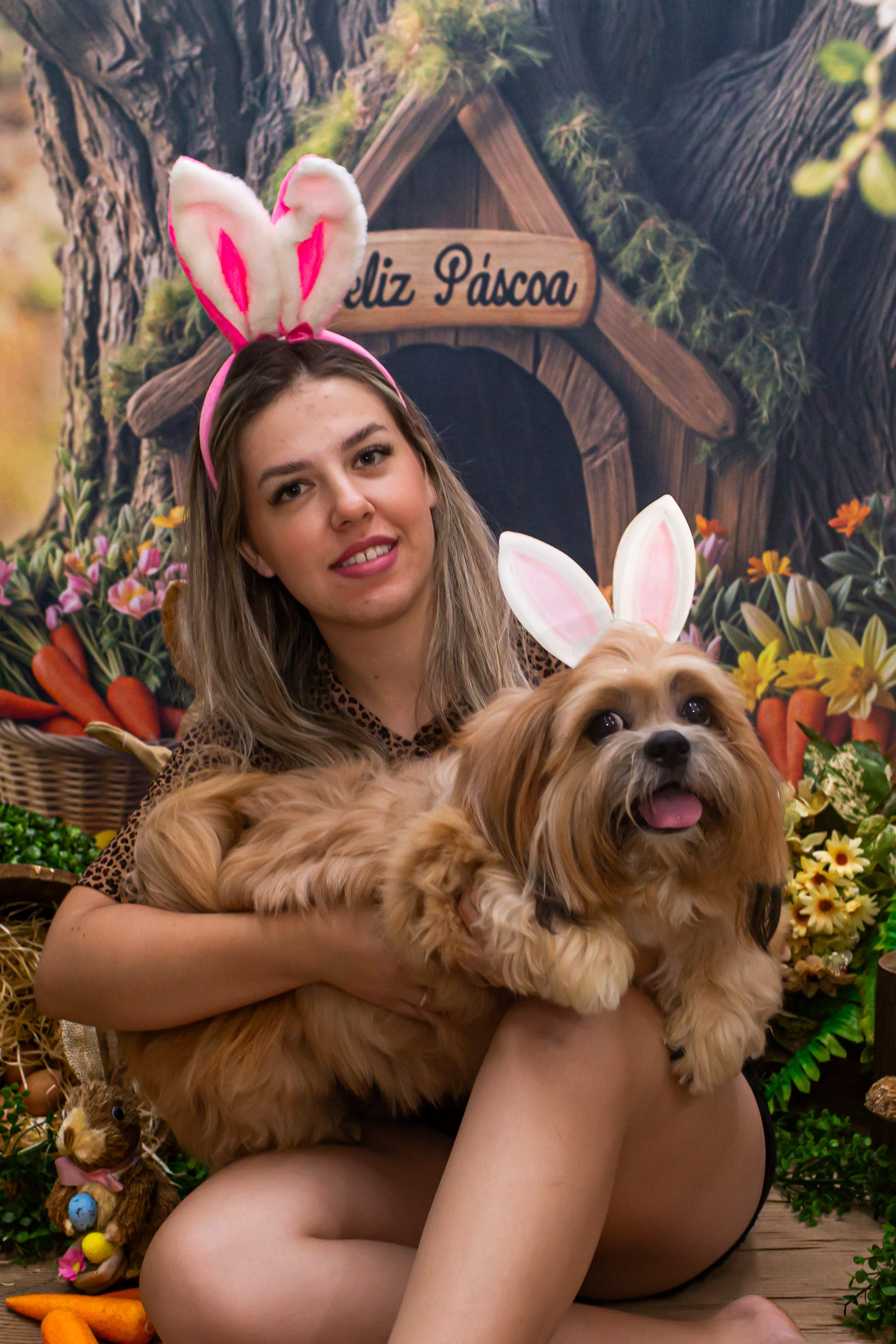 Páscoa Camelão/Palhoça — 2026. Fotografia Pet — estúdio, eventos, aniversários, ensaios temáticos