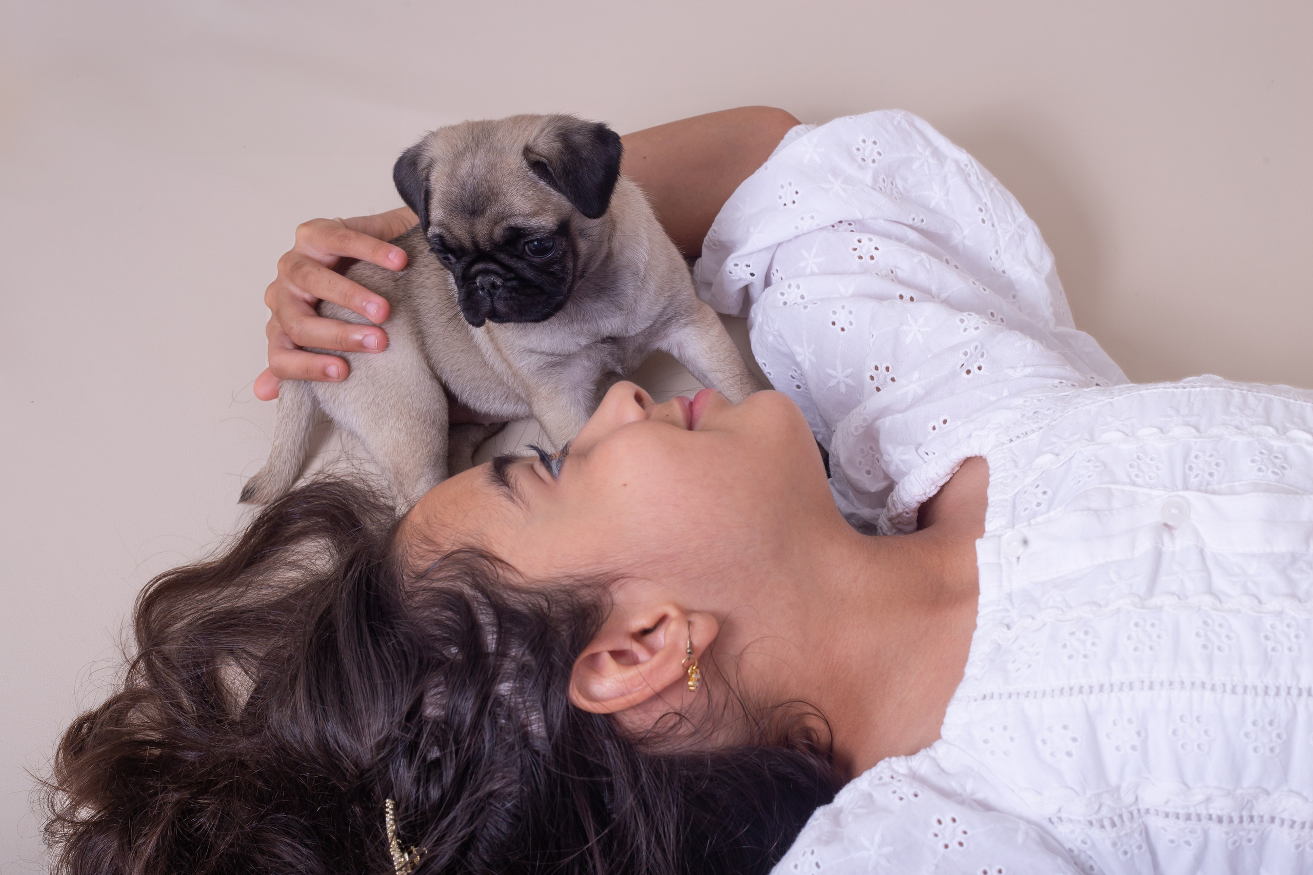 Amora — 45 dias. Fotografia Pet — estúdio, eventos, aniversários, ensaios temáticos