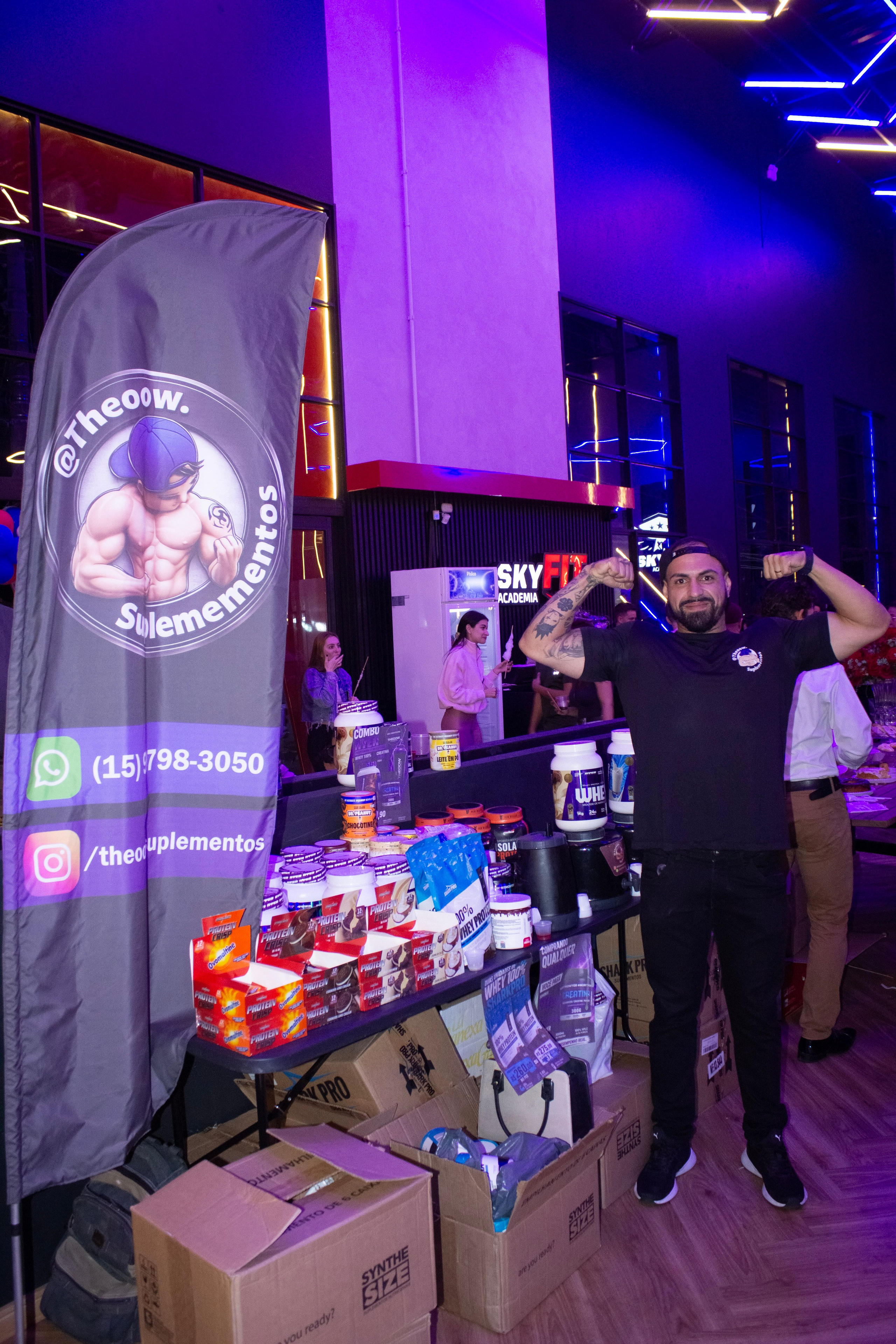 Inauguração SkyFit Porto Feliz. Gui Sant — Fotografo profissional