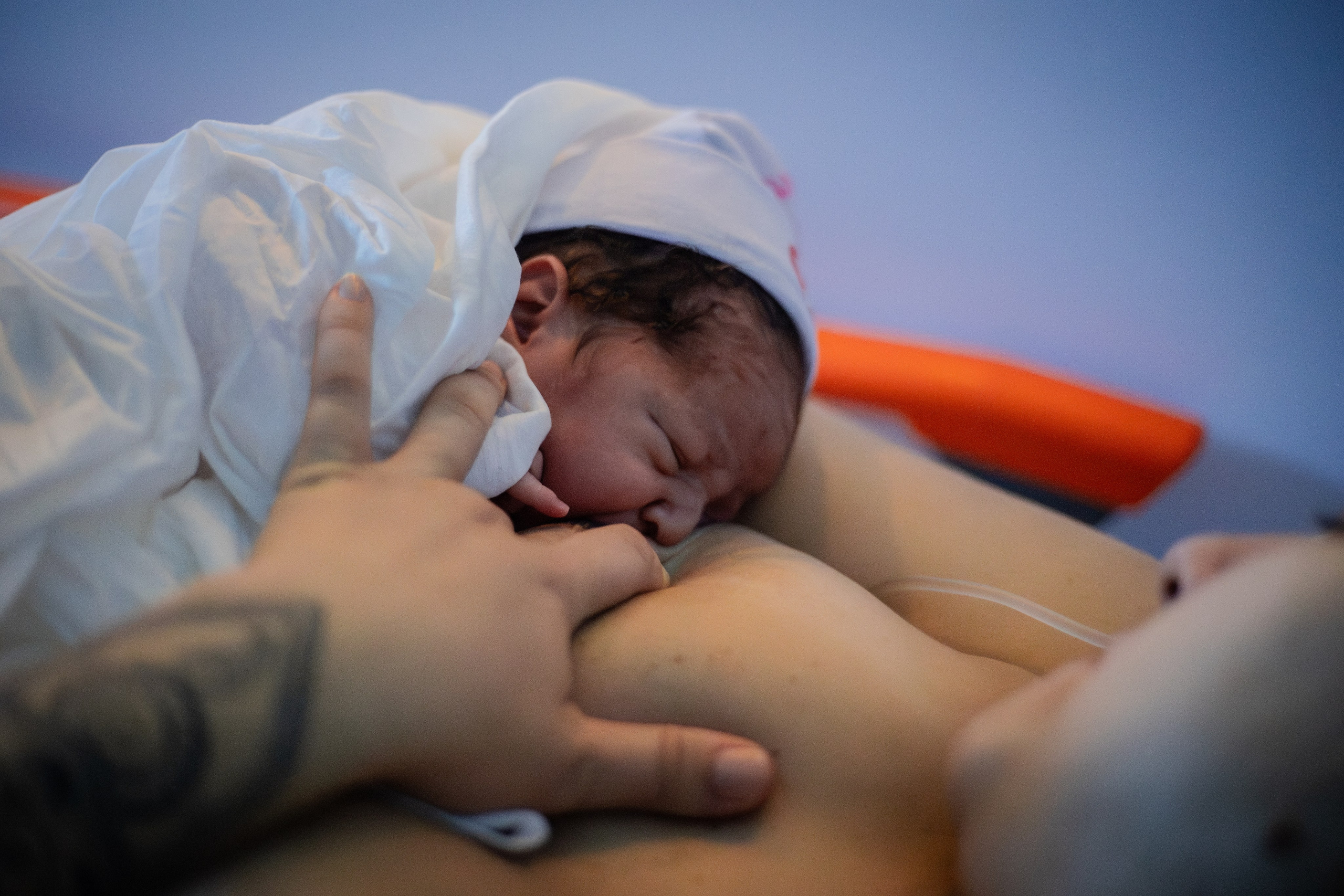 A chegada de Maria Flor. Fotografa de Família Jaque Mesquita