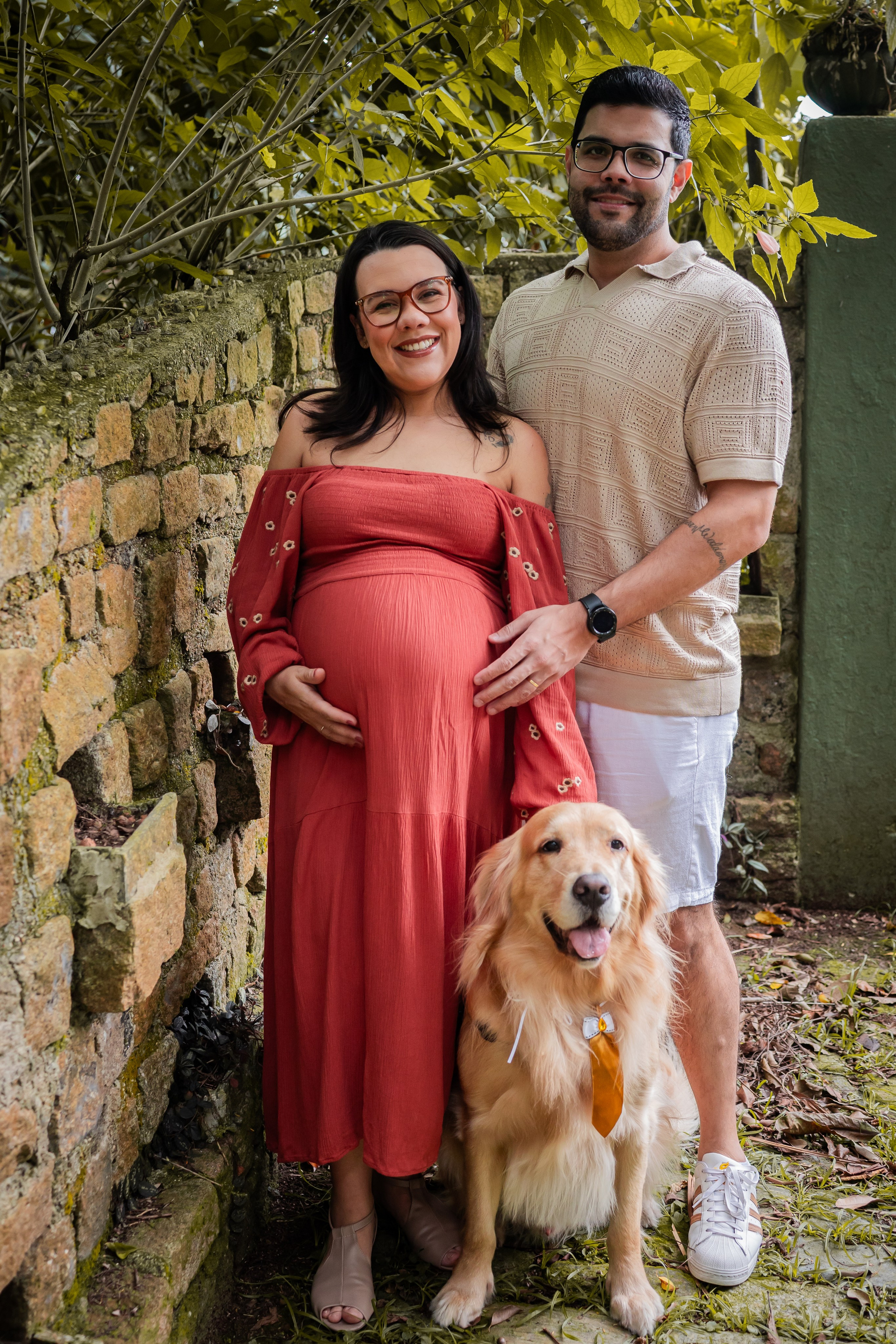 A espera de Ana Clara. Fotografa de Família Jaque Mesquita