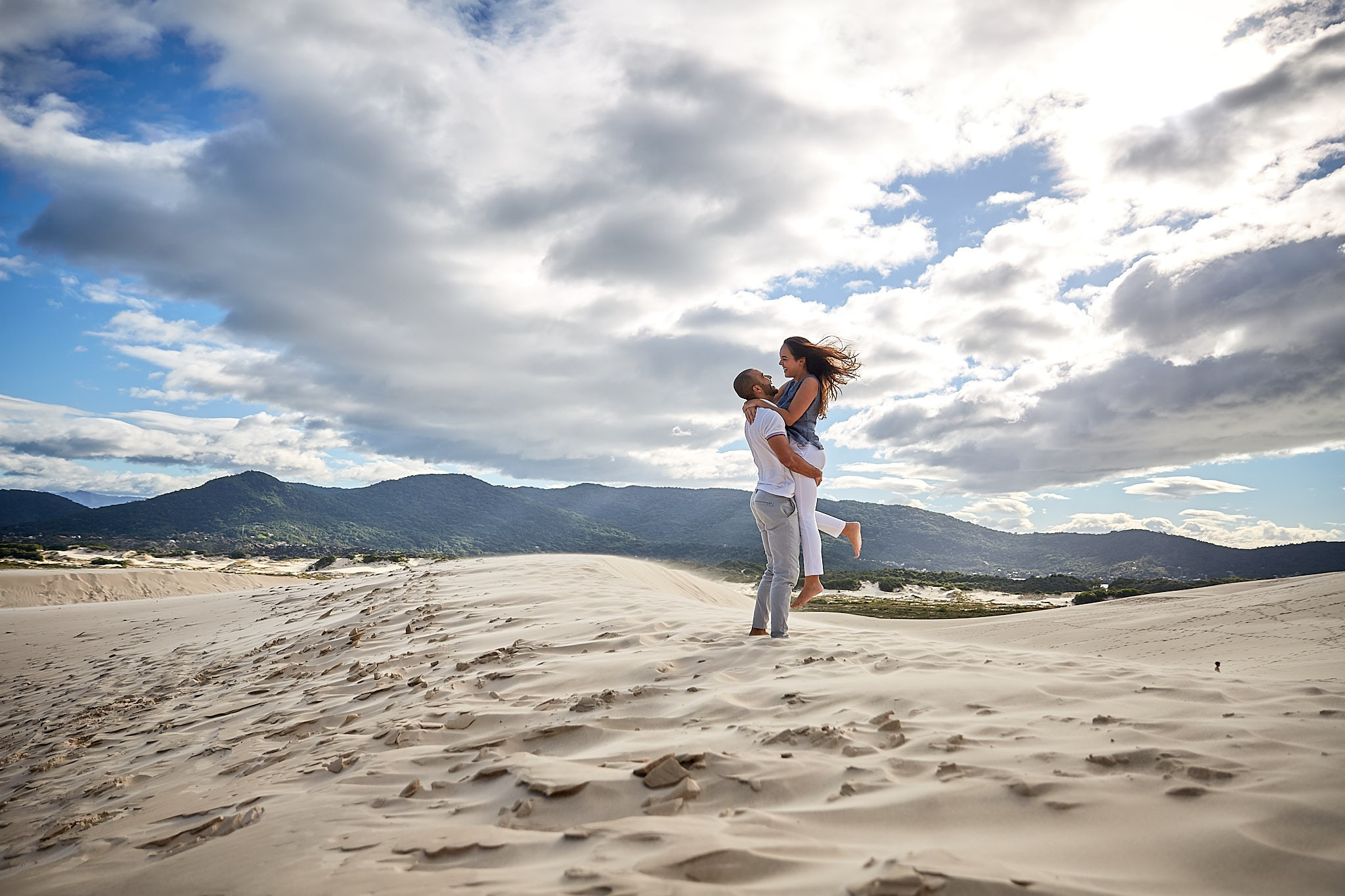 Ensaio Larissa e Weslei. Fotógrafo de casamentos em Florianópolis