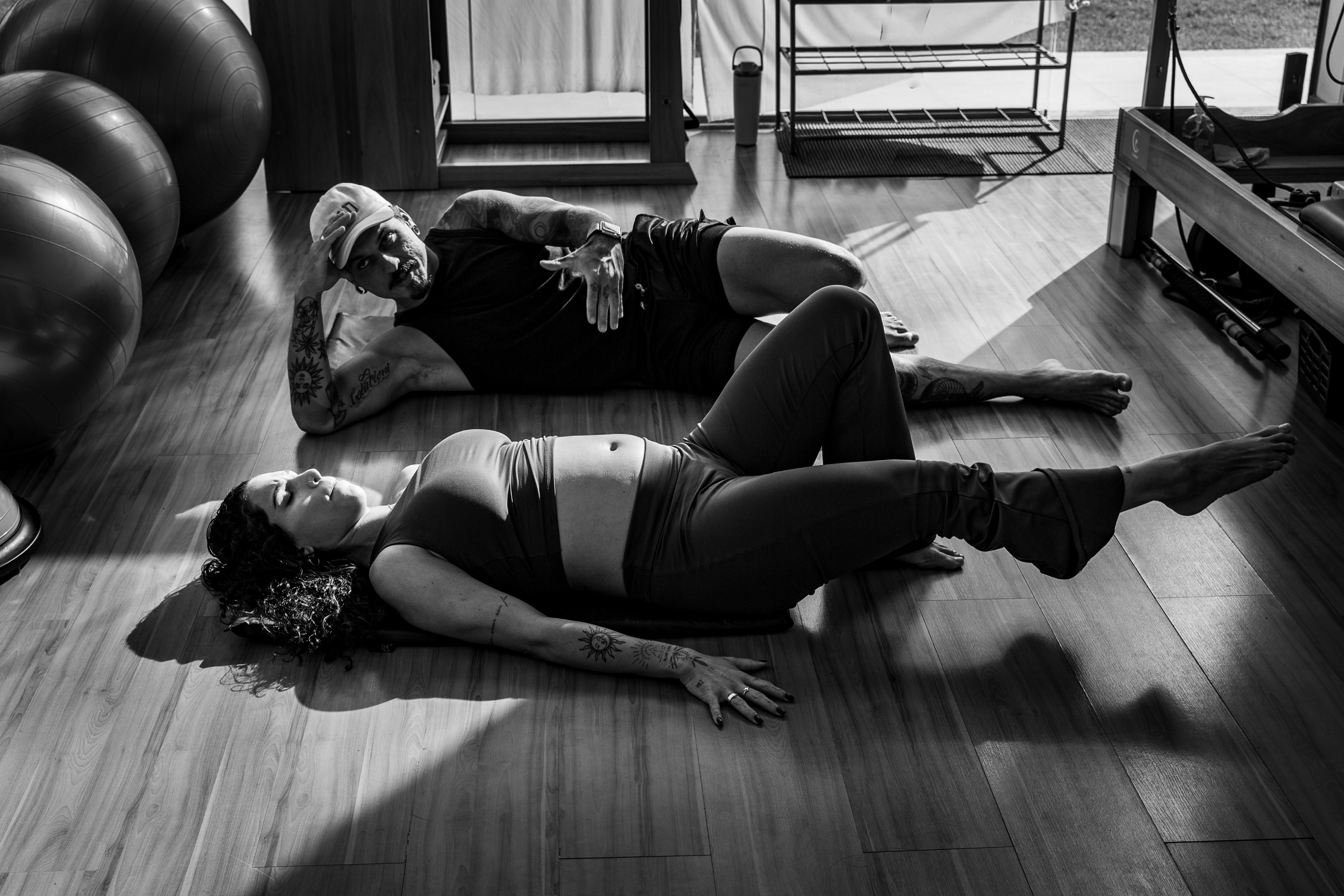 Mariana & Richardson — Estúdio Cuidar — Pilates. Thiago Chinellato