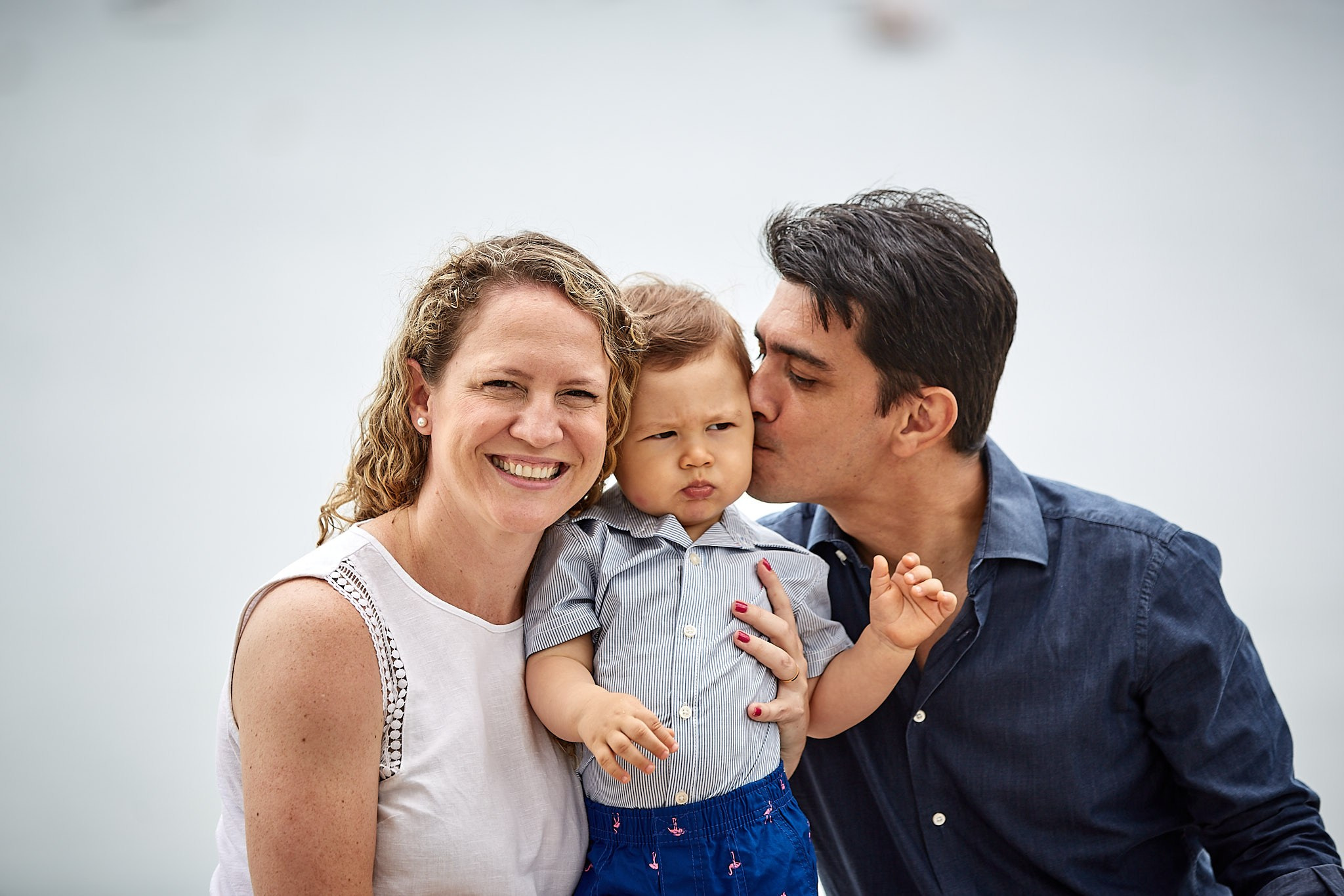 Ensaio Mariana, Julián e Joaquim. Fotógrafo de casamentos em Florianópolis