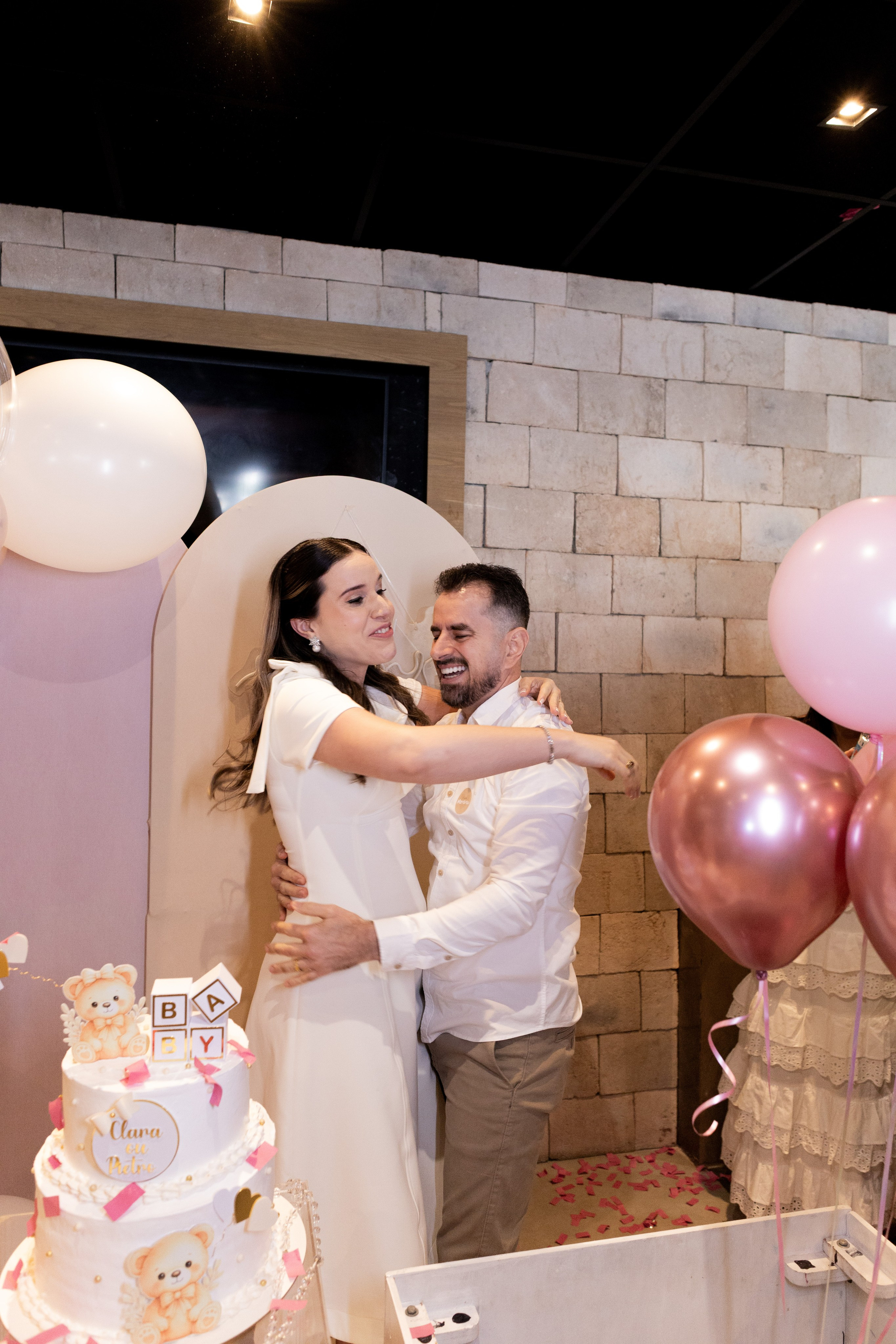 Chá revelação — Clara. Fotos e filme de partos & famílias