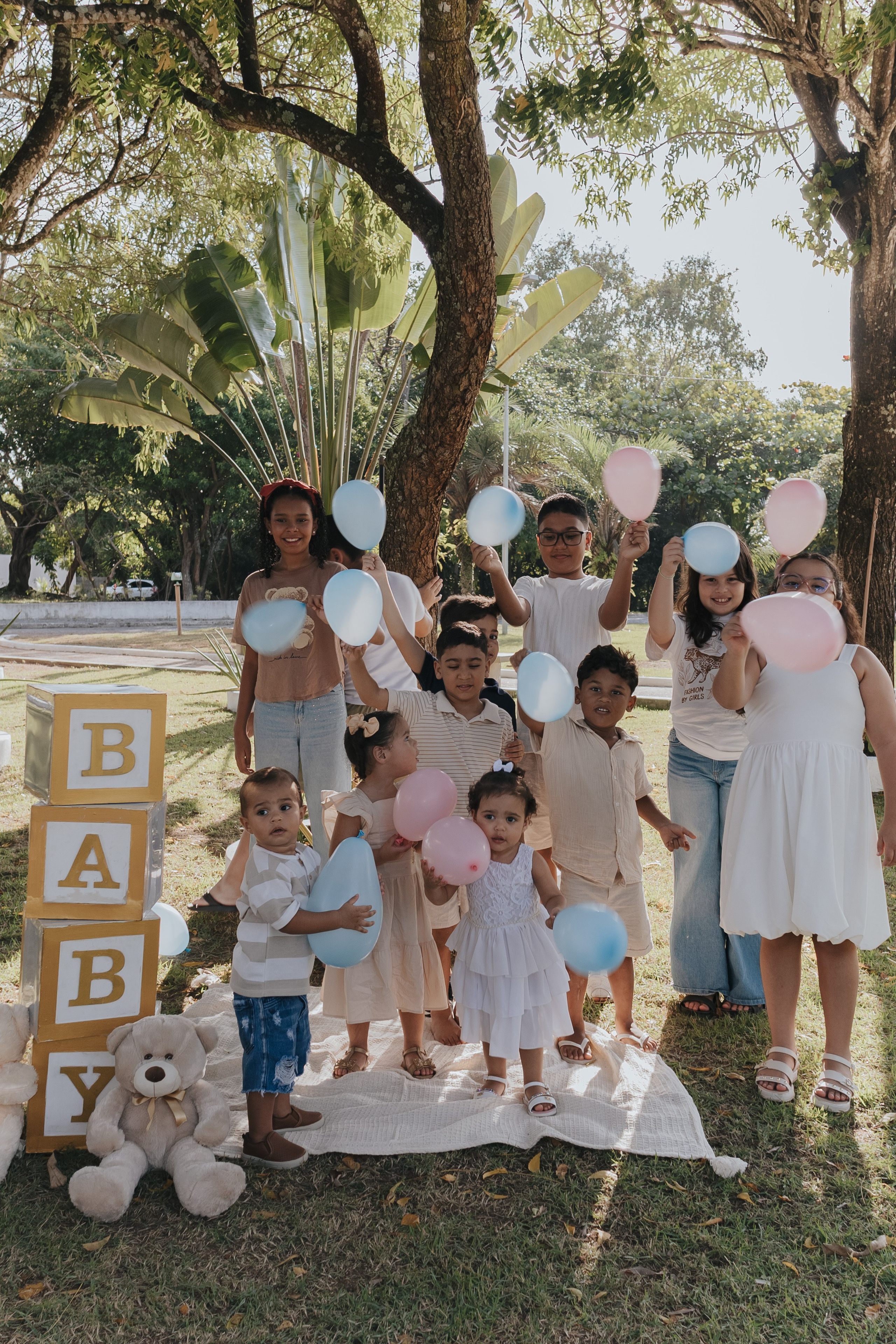 Chá Revelação. Fotos e filme de partos & famílias