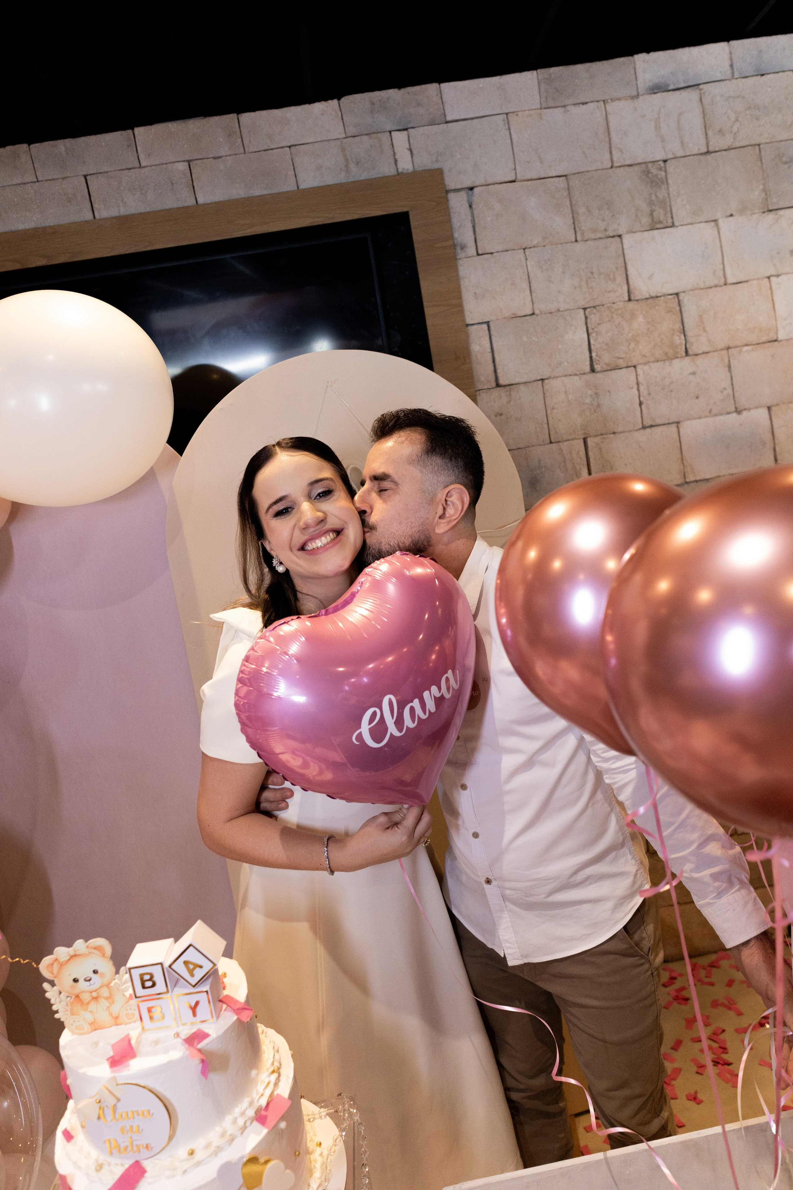 Chá revelação — Clara. Fotos e filme de partos & famílias