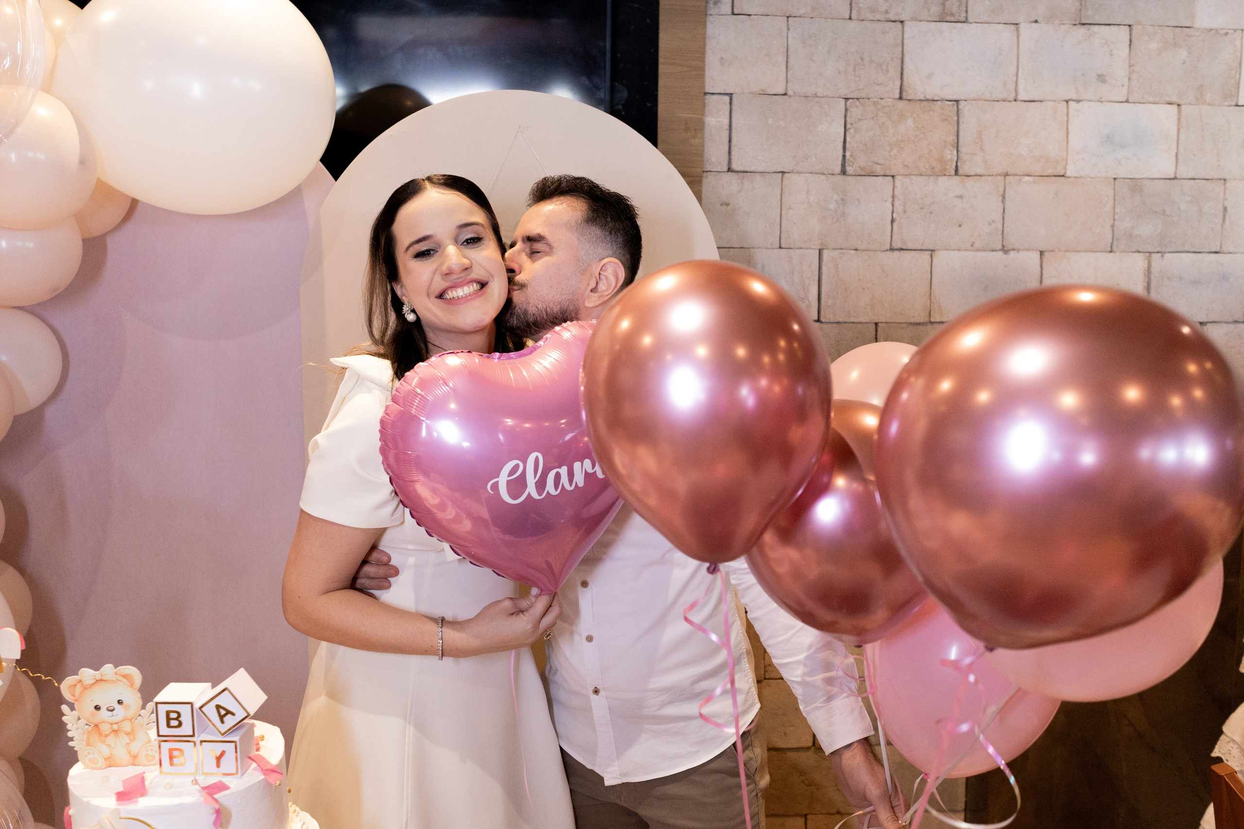 Chá revelação — Clara. Fotos e filme de partos & famílias