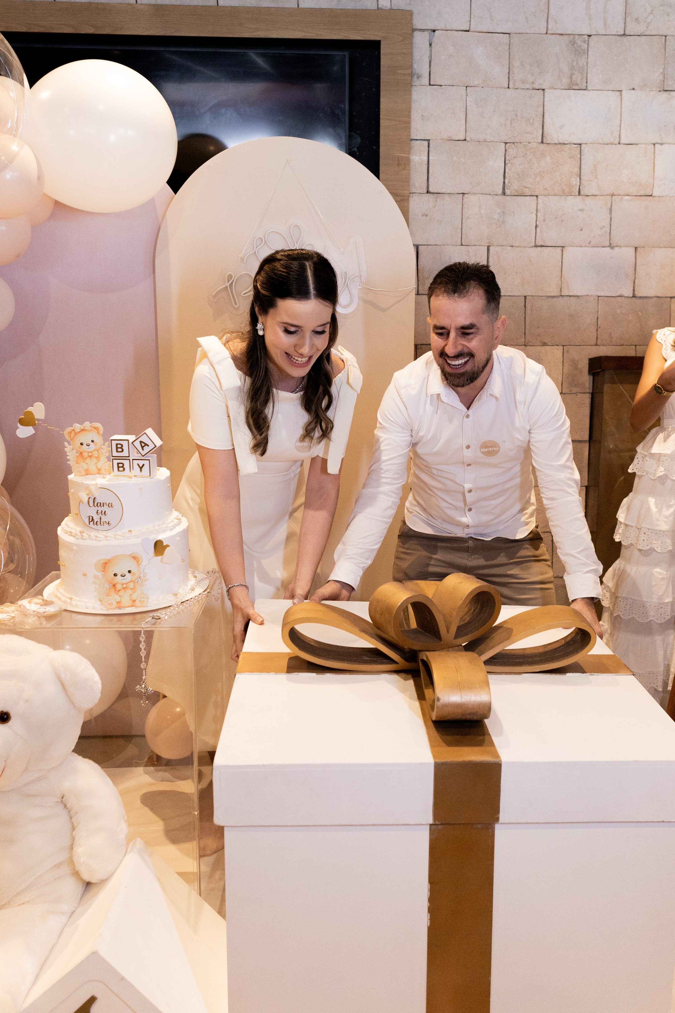 Chá revelação — Clara. Fotos e filme de partos & famílias