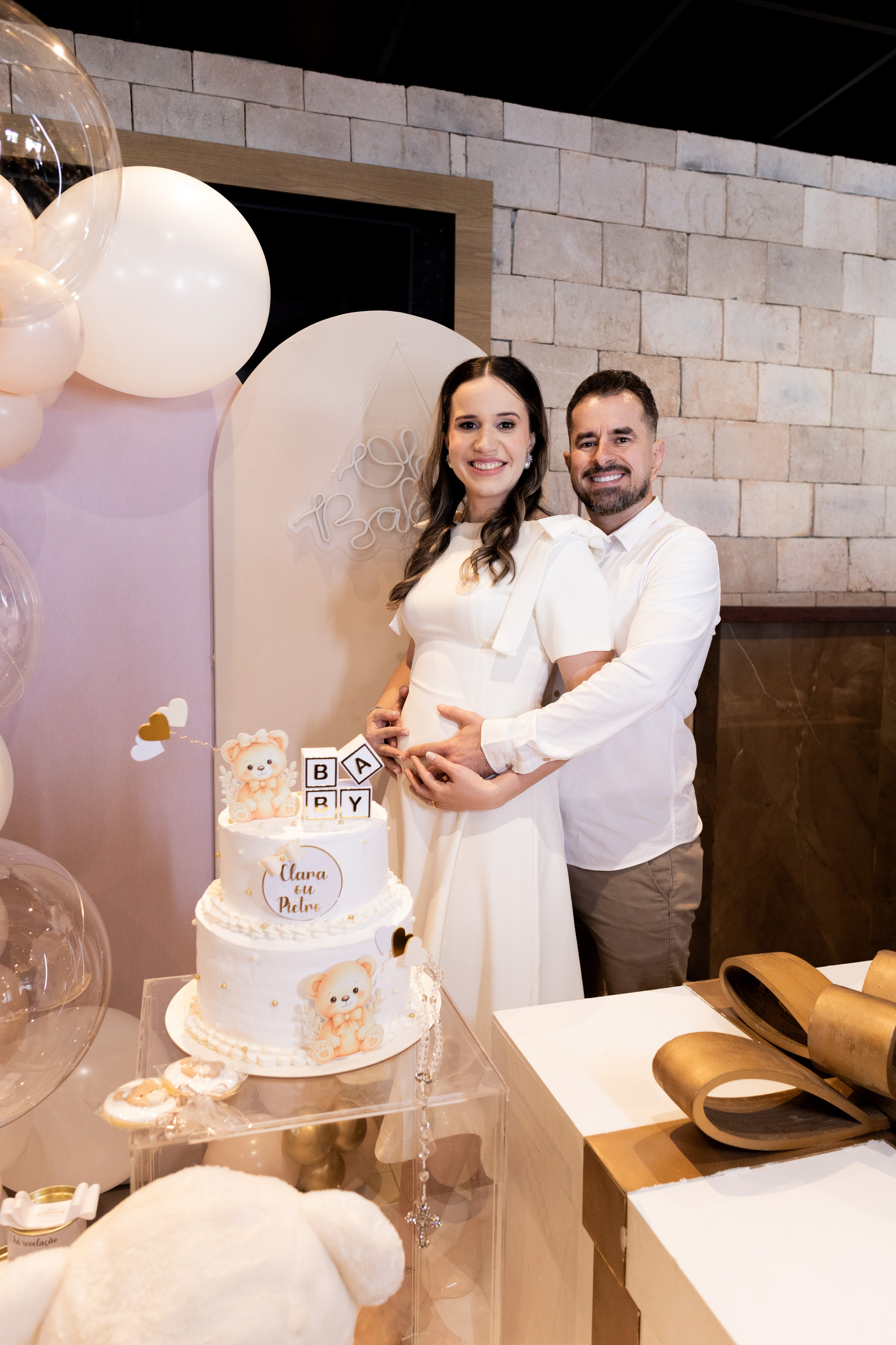 Chá revelação — Clara. Fotos e filme de partos & famílias