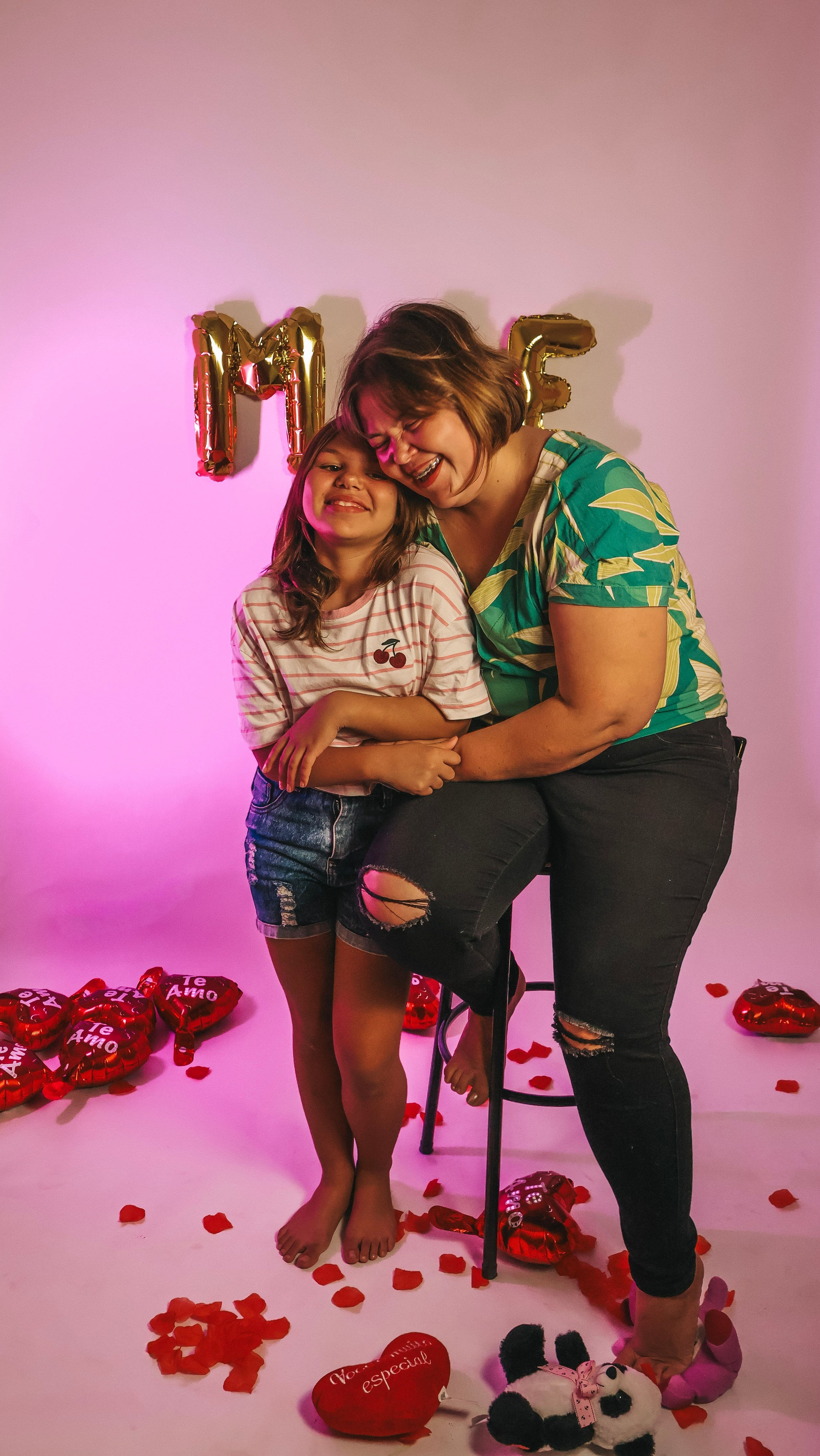 Ensaio de Dia das Mães — Escola Espaço Inteligente de Boituva. Gui Sant — Fotografo profissional