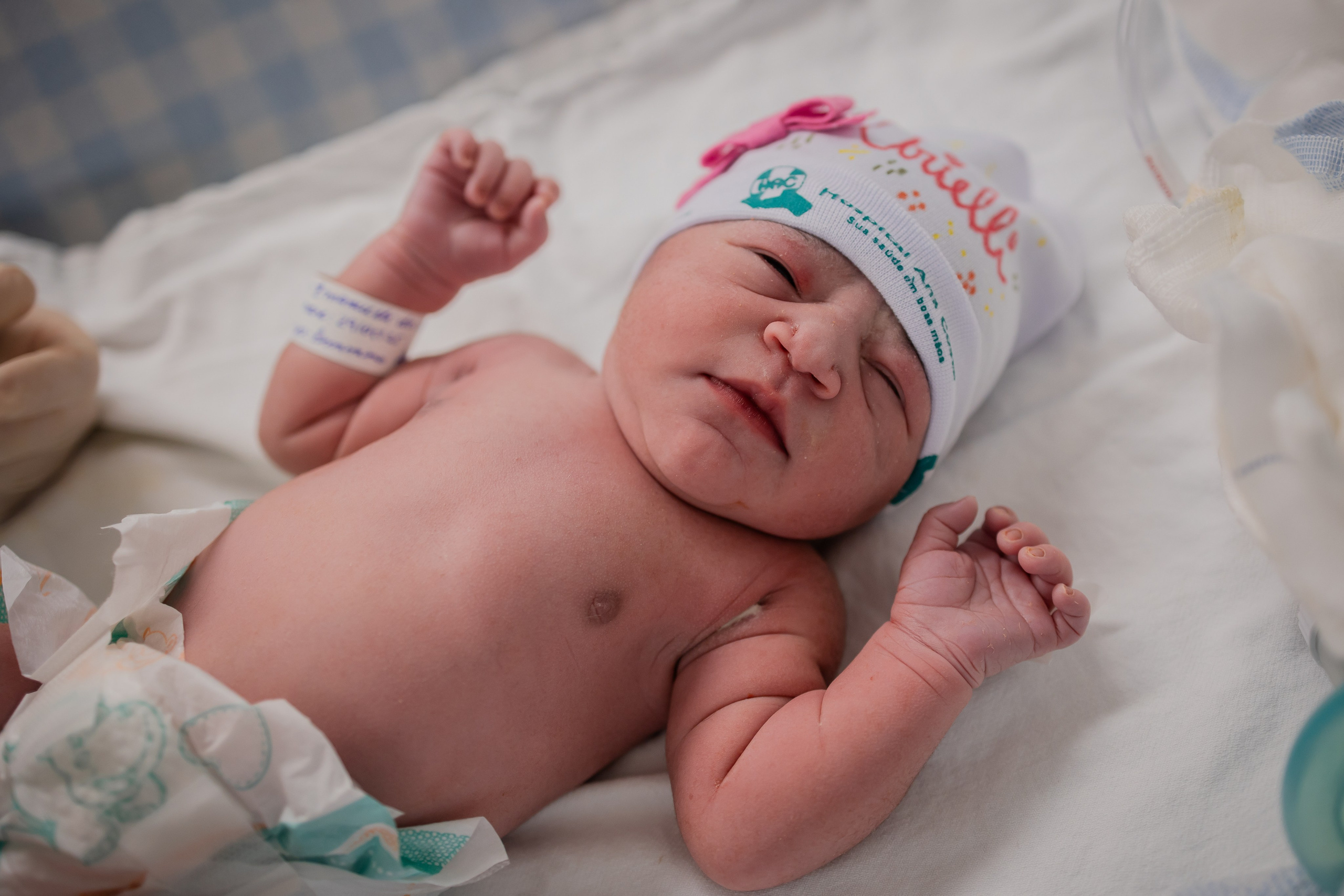 A chegada de Arielle. Fotografa de Família Jaque Mesquita