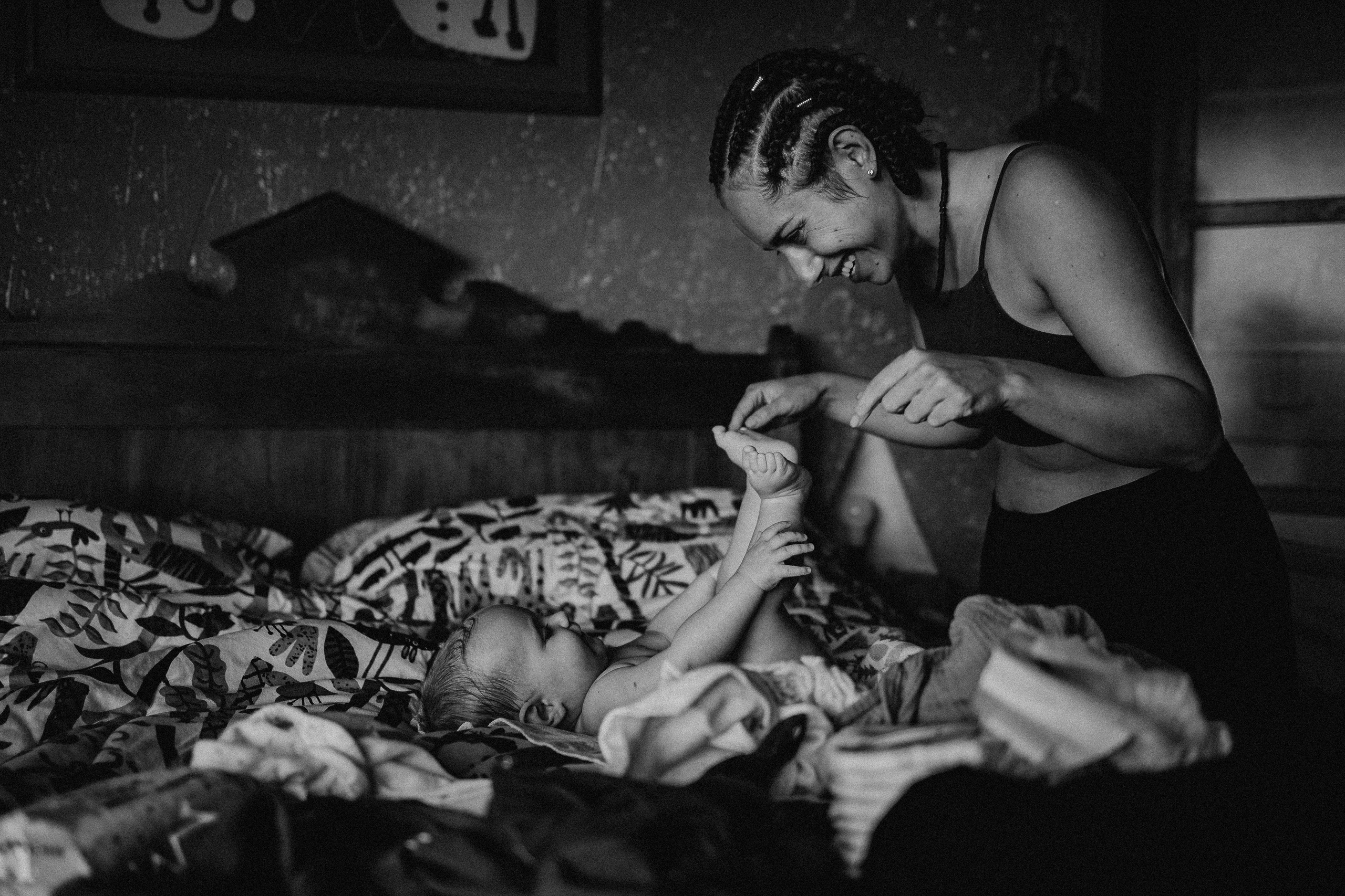 Nastya Dima Gabriela. Fotografa documental de familia e nascimento em Florianópolis SC Daria Ermolaev