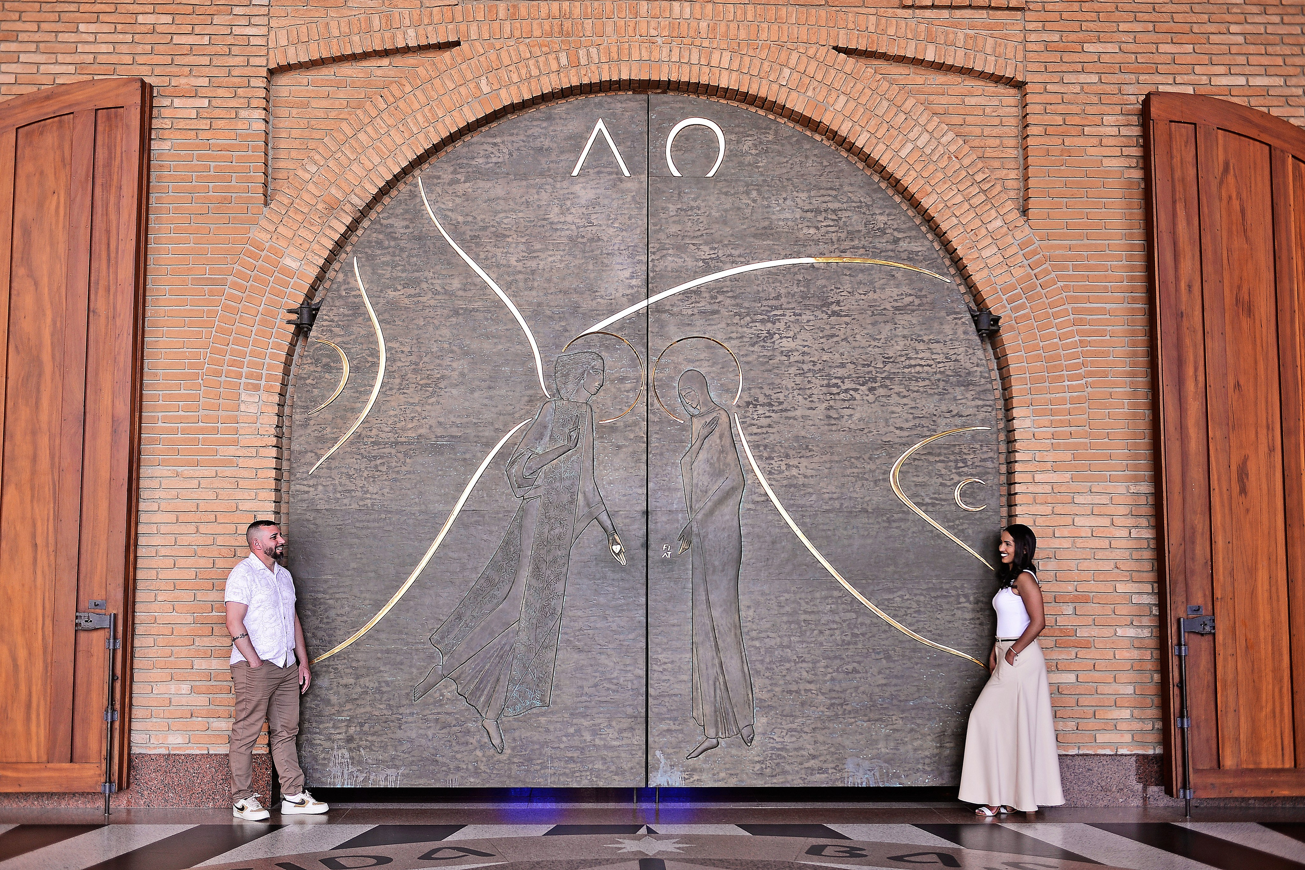 Manuela & Vinícius — Santuário Aparecida do Norte, Aparecida. Produtora Bride