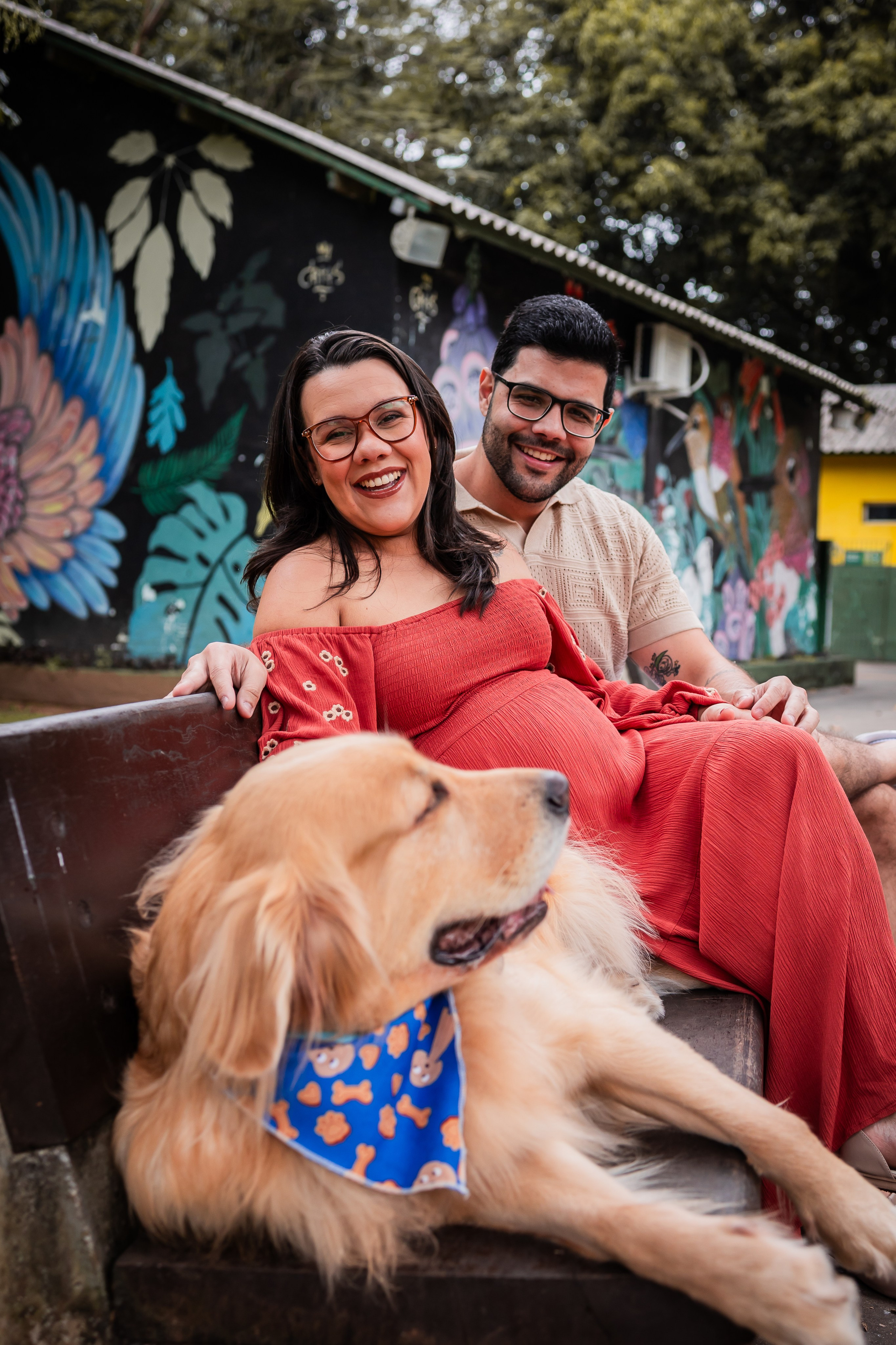 A espera de Ana Clara. Fotografa de Família Jaque Mesquita