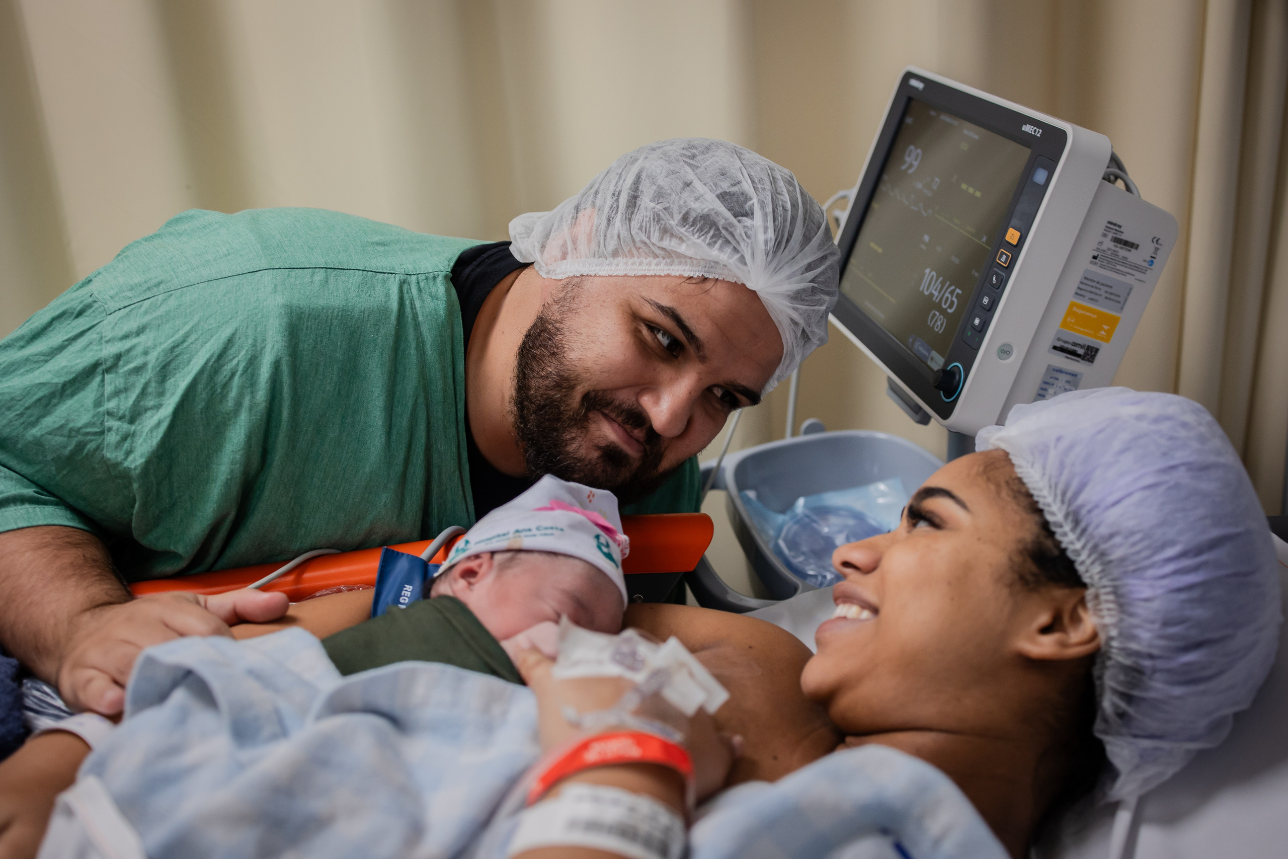 A chegada de Arielle. Fotografa de Família Jaque Mesquita
