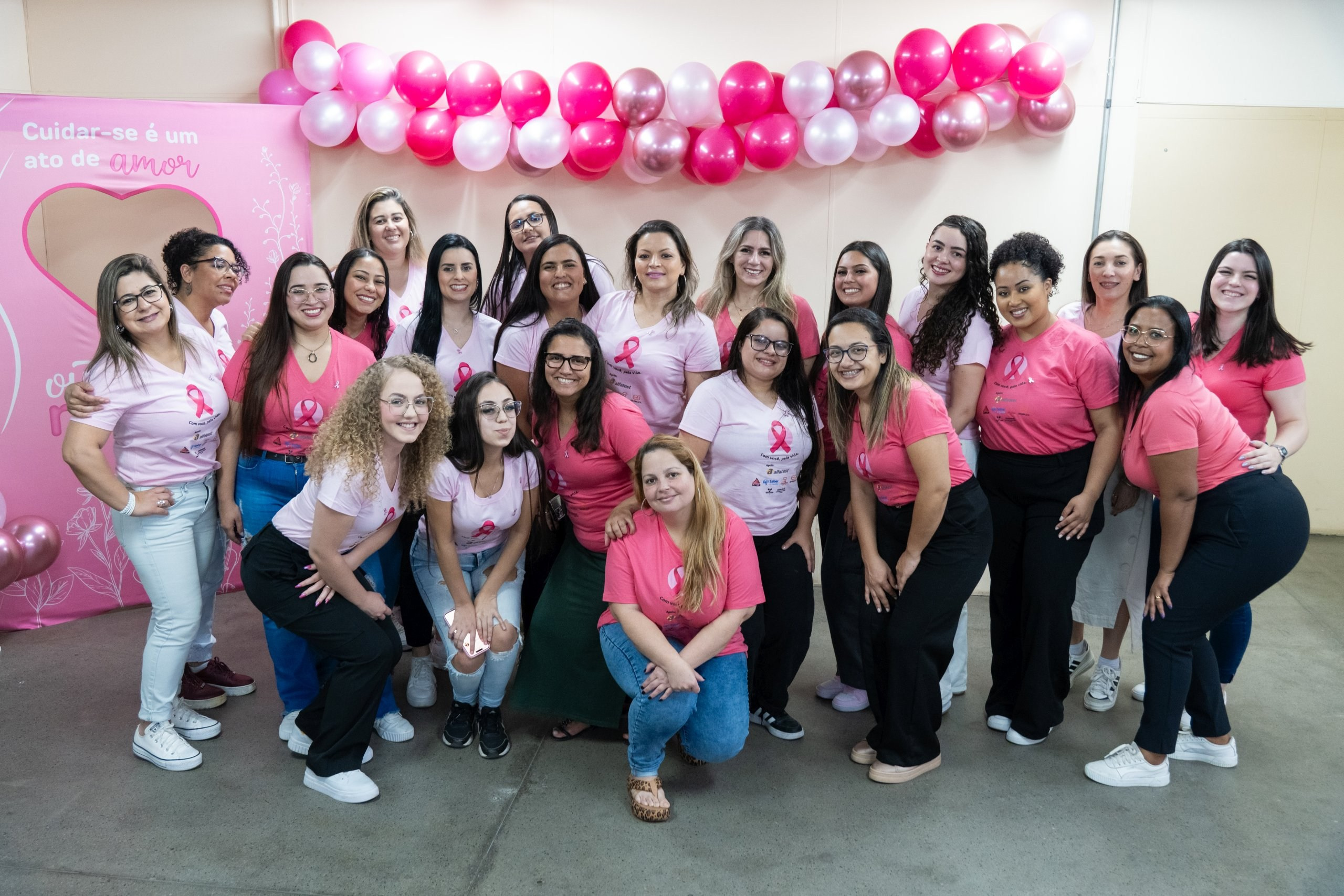 Alfatest Outubro Rosa 2025. Luiz Medeiros Produções