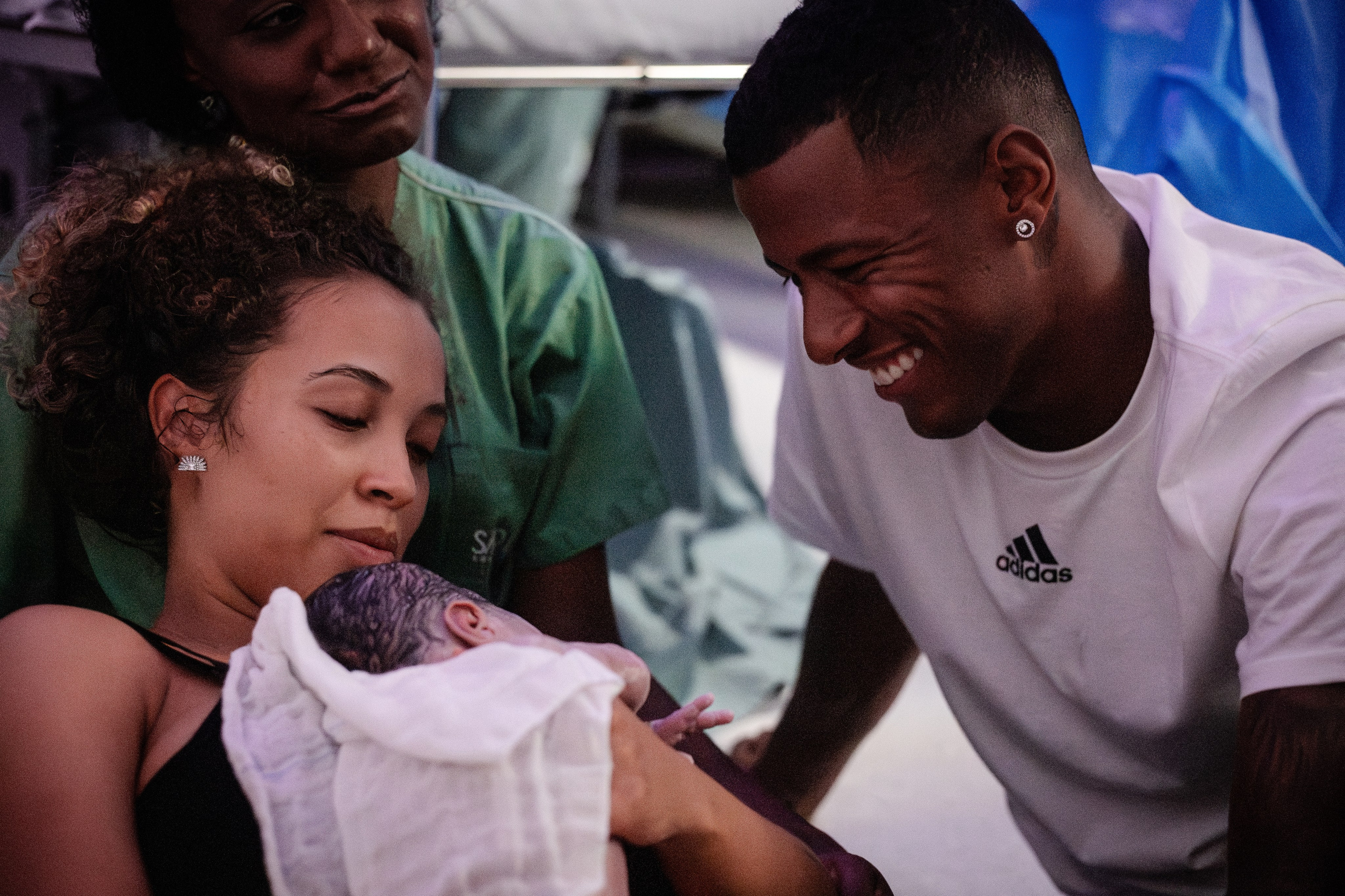 A chegada de Beni. Fotografa de Família Jaque Mesquita