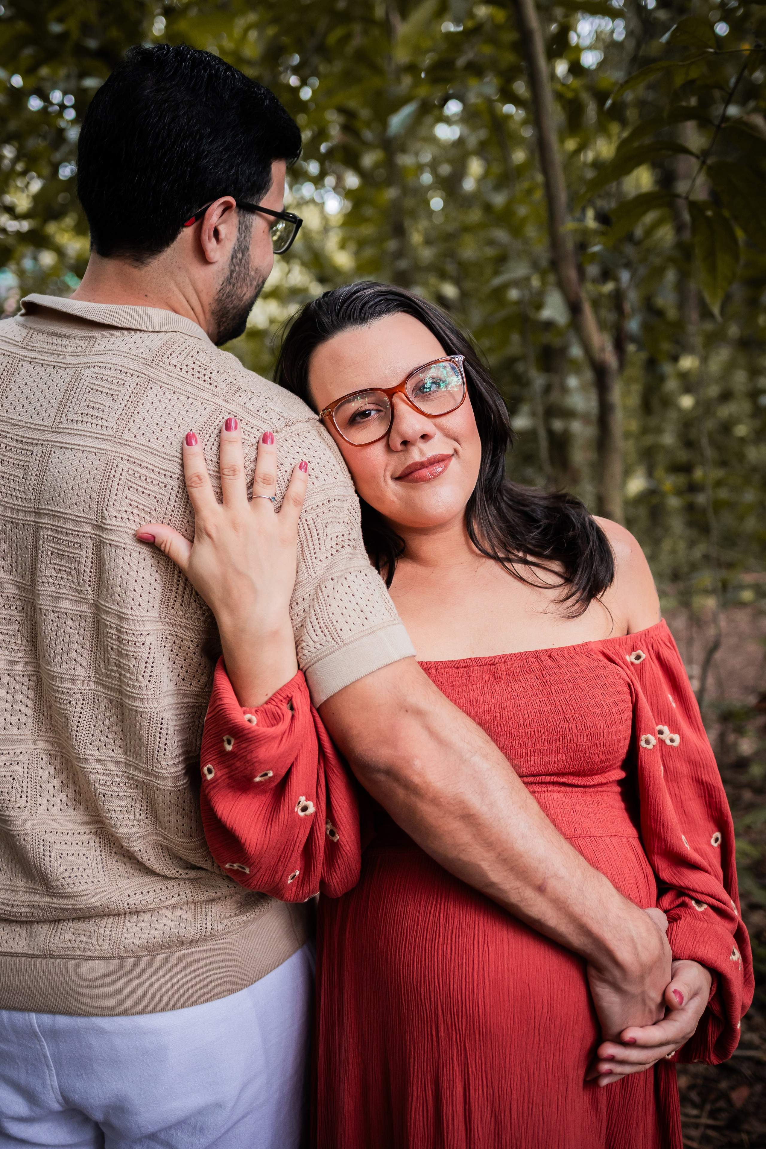 A espera de Ana Clara. Fotografa de Família Jaque Mesquita
