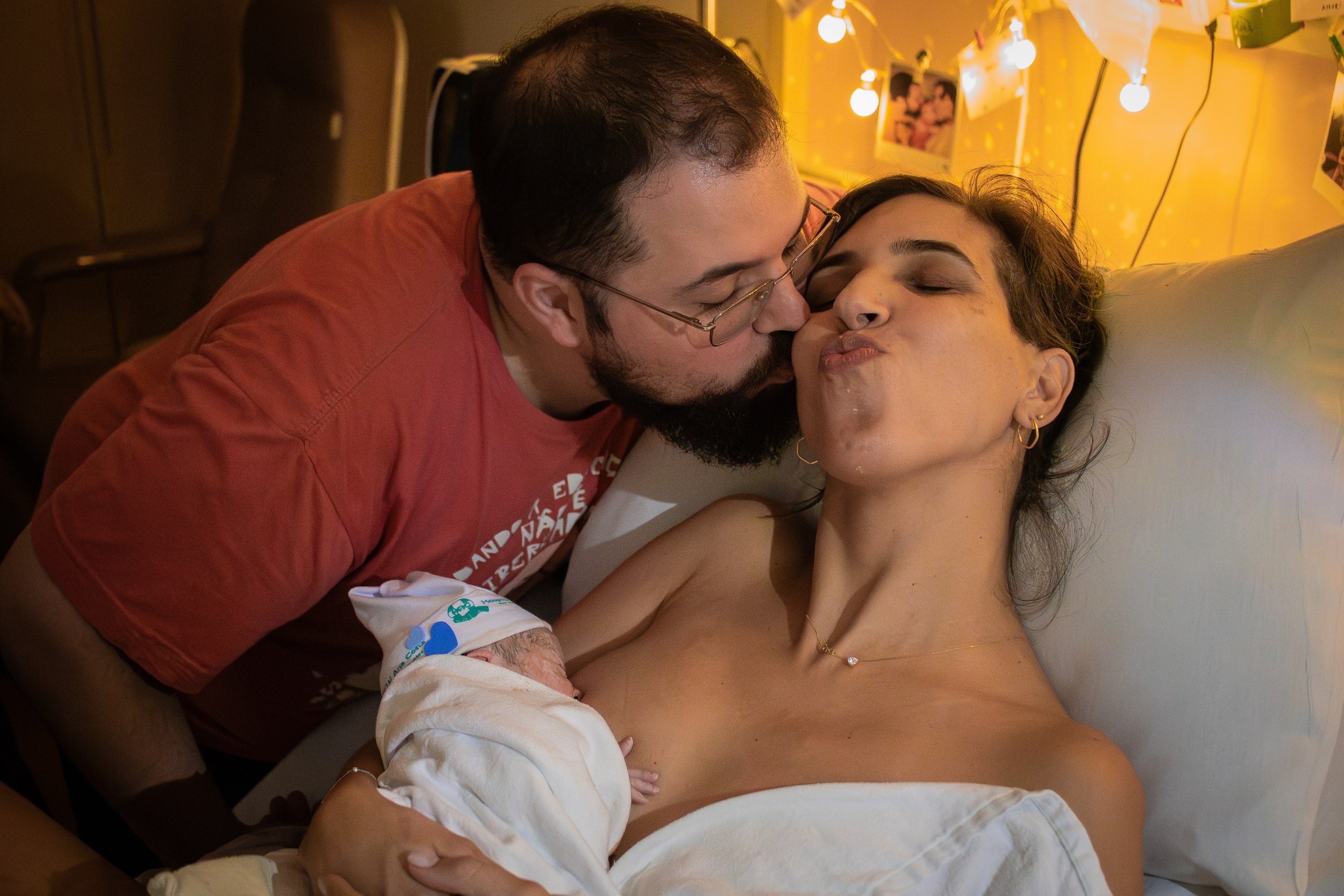 A chegada de Ian. Fotografa de Família Jaque Mesquita