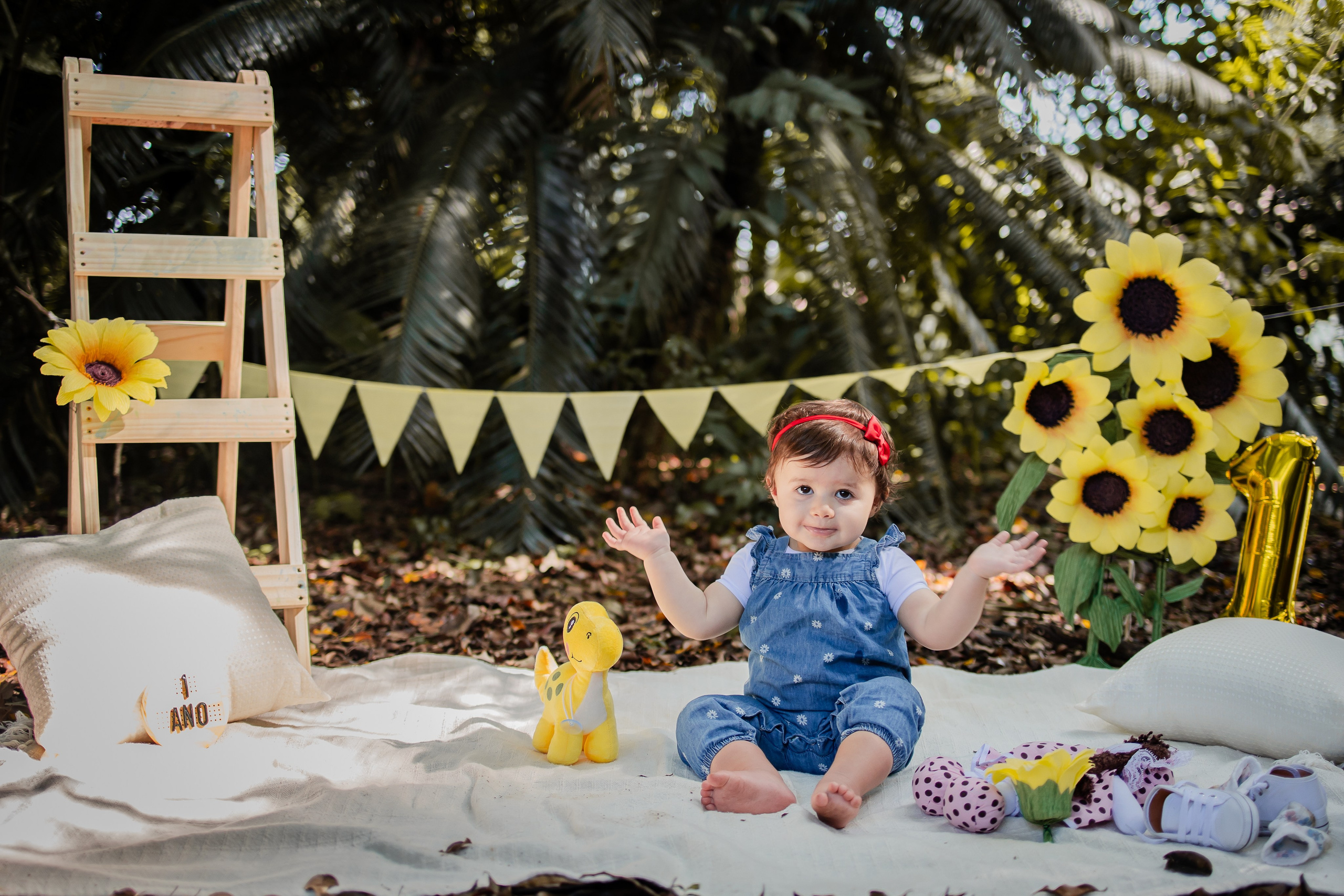 Ensaio — Giovana 1 ano. Fotografa de Família Jaque Mesquita