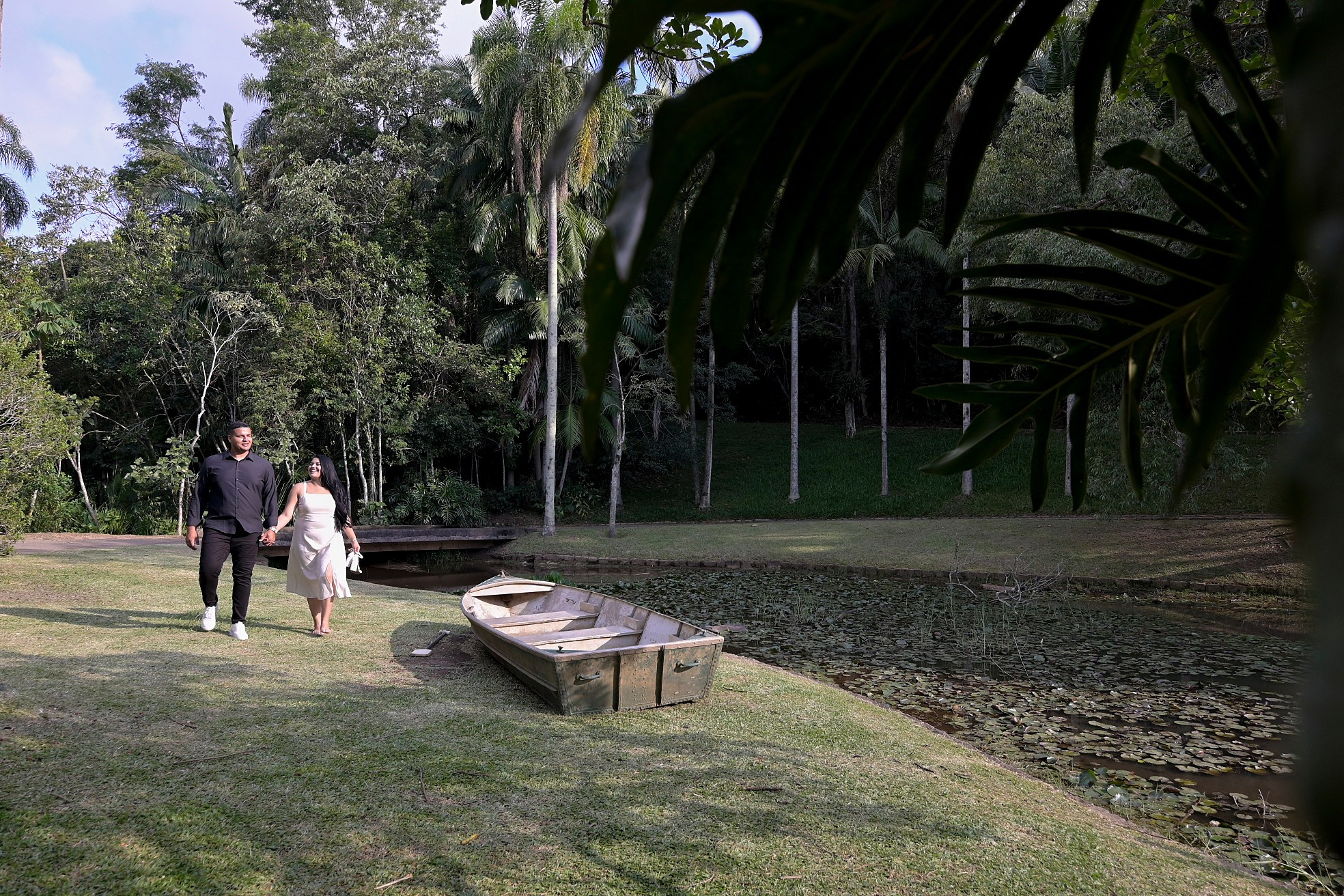 Sabrina & Kauê, Jardim Botânico de São Paulo. Produtora Bride