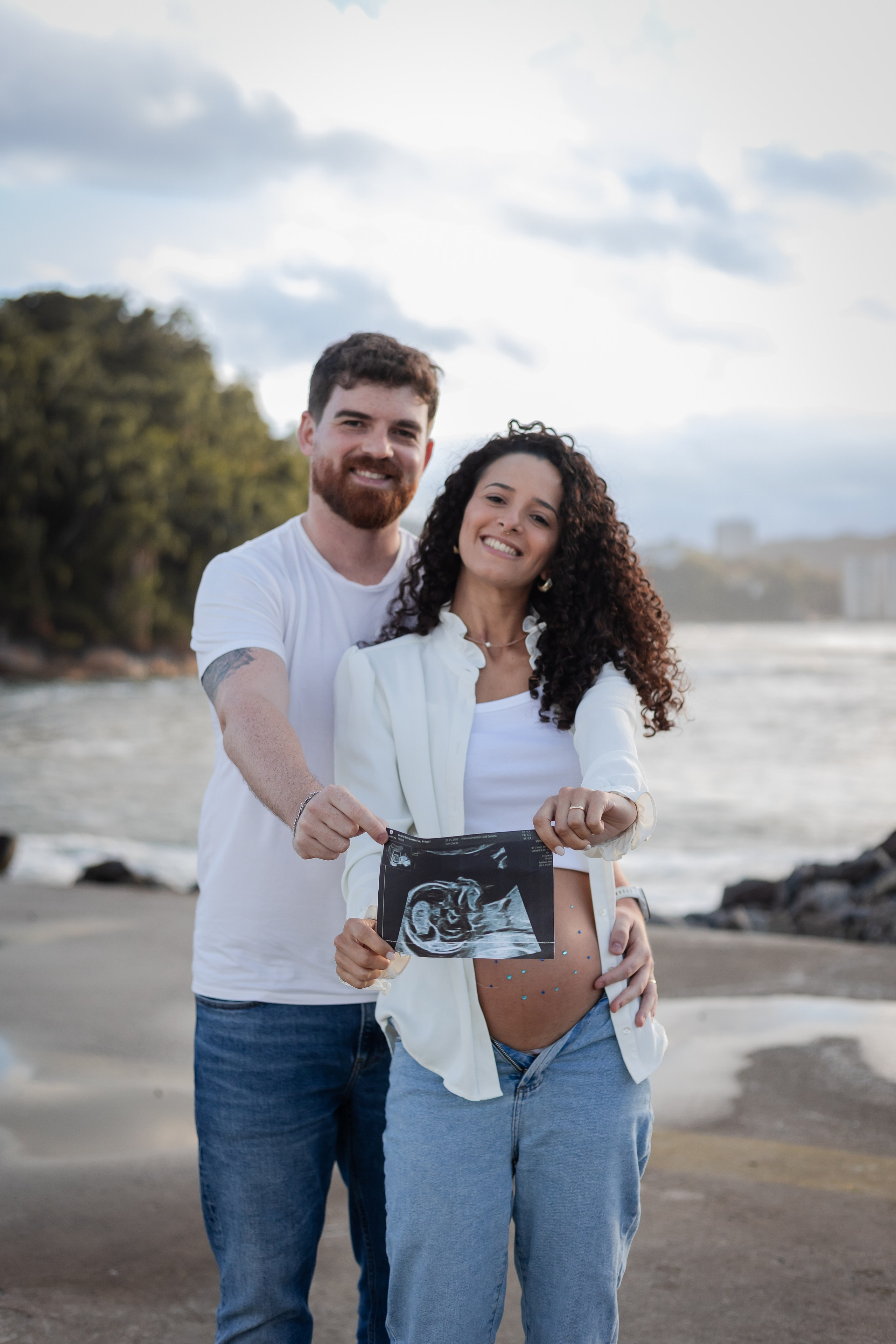 A espera de Léo. Fotografa de Família Jaque Mesquita