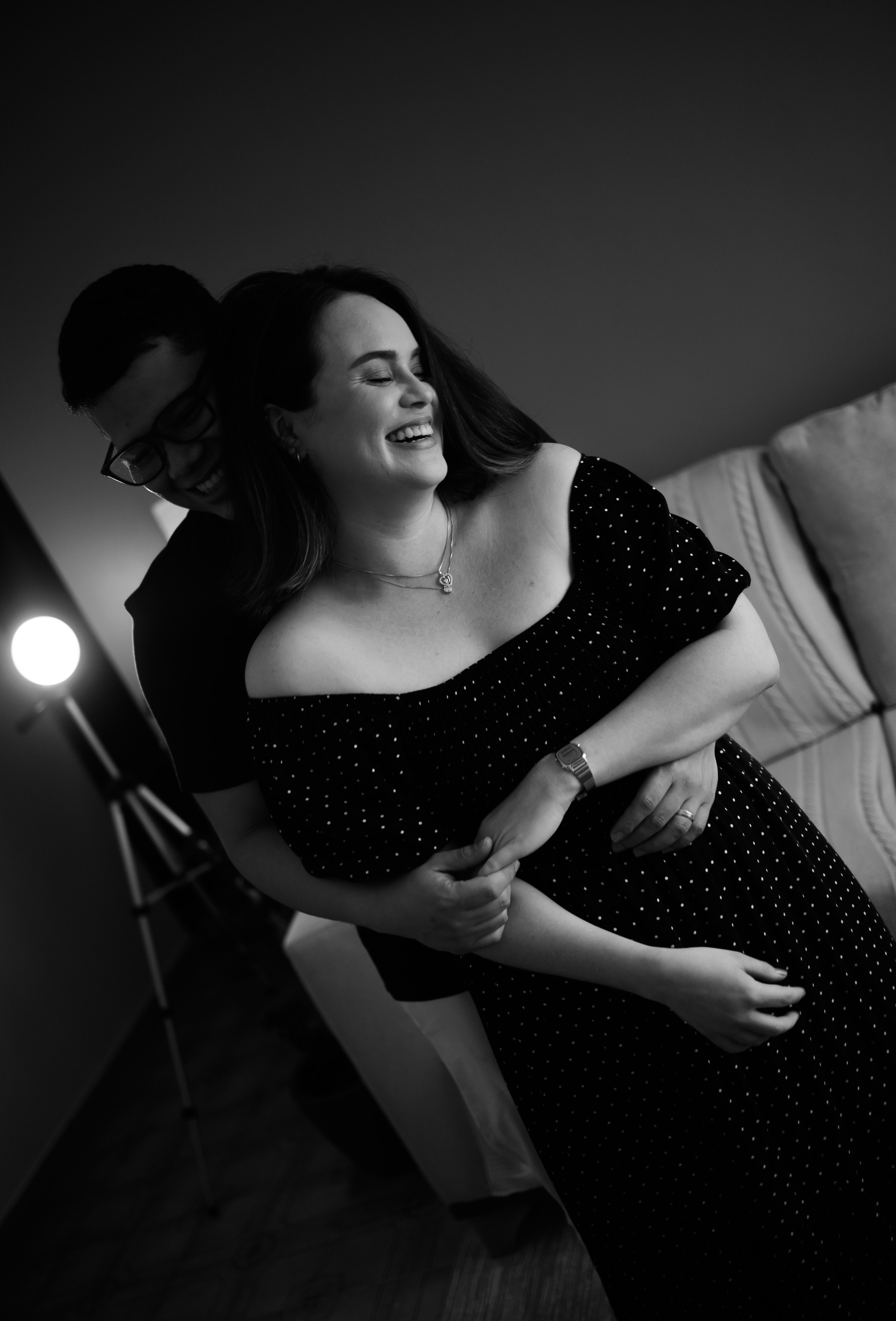 Sara e Paulo — Ensaio em casa. Fotógrafo de Casamentos em Manaus — Leandro Santos
