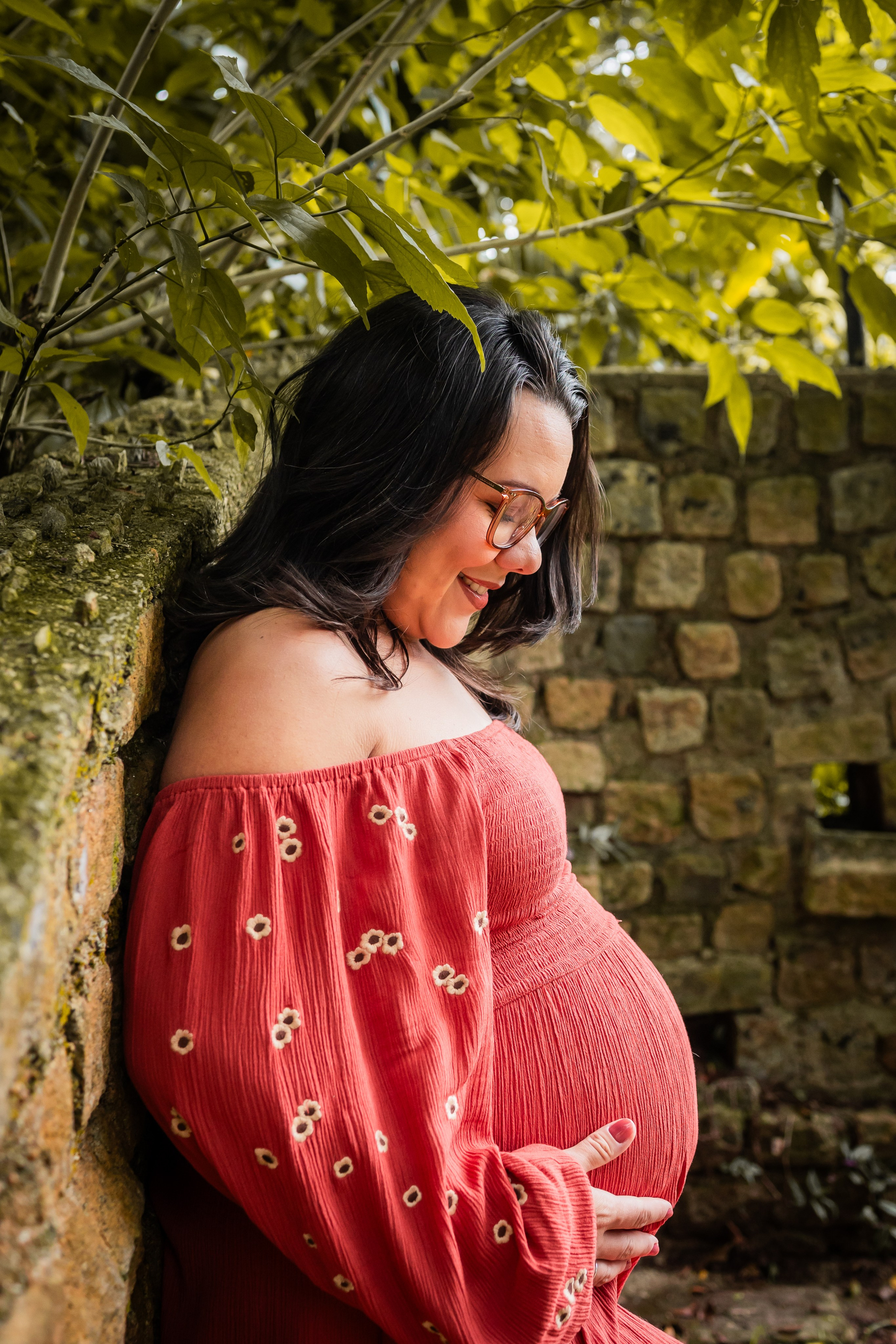 A espera de Ana Clara. Fotografa de Família Jaque Mesquita