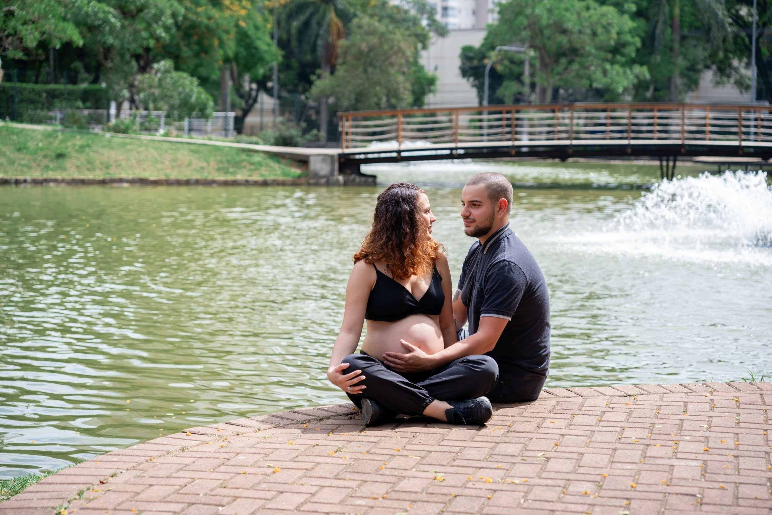 Ensaio de Gestante do casal Giovanna e Gabriel. Luiz Medeiros Produções