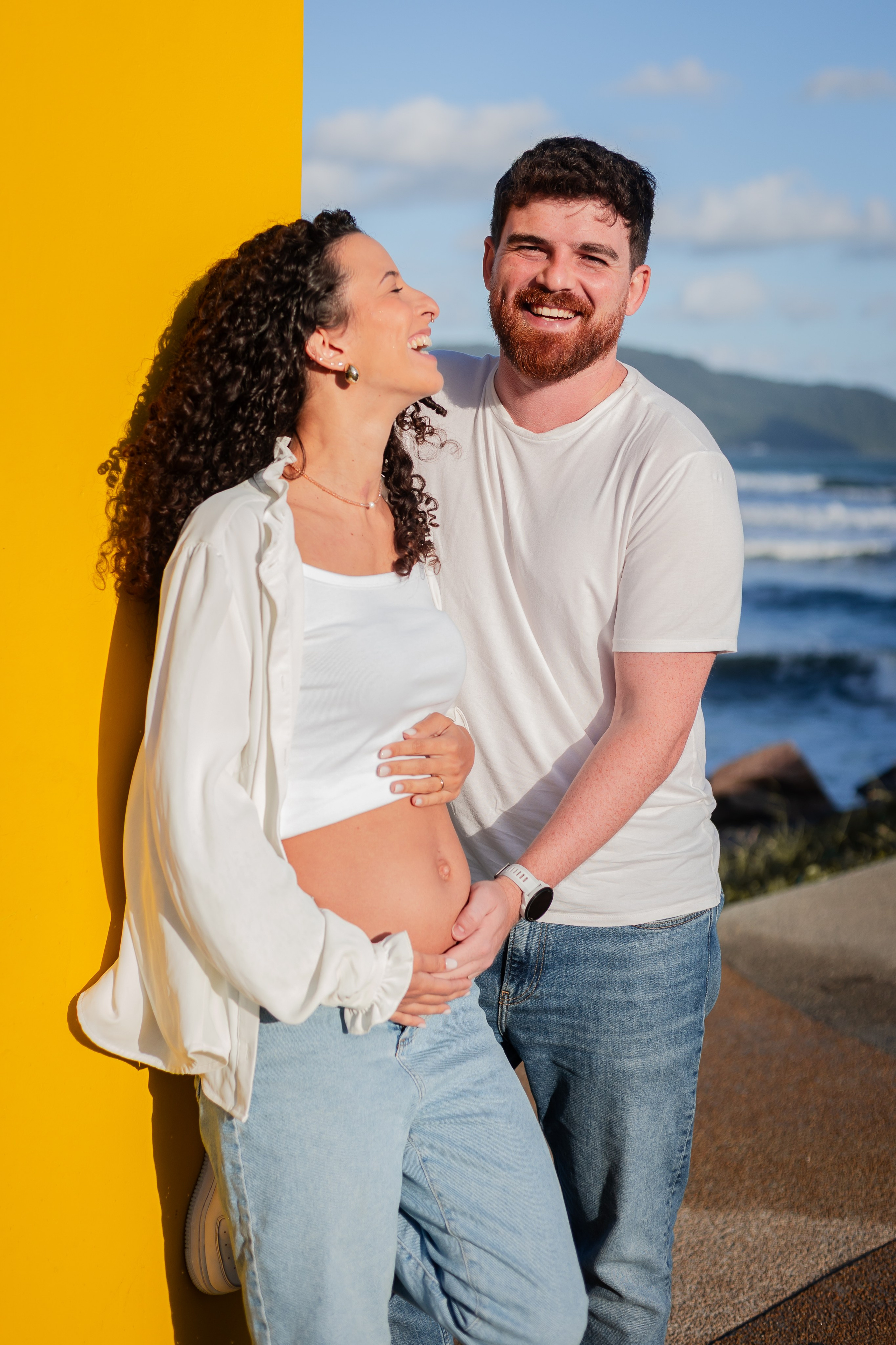 A espera de Léo. Fotografa de Família Jaque Mesquita