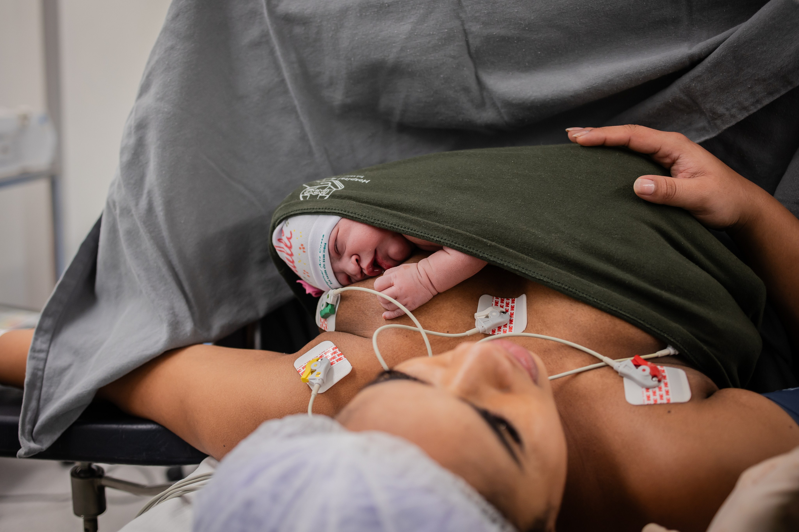 A chegada de Arielle. Fotografa de Família Jaque Mesquita