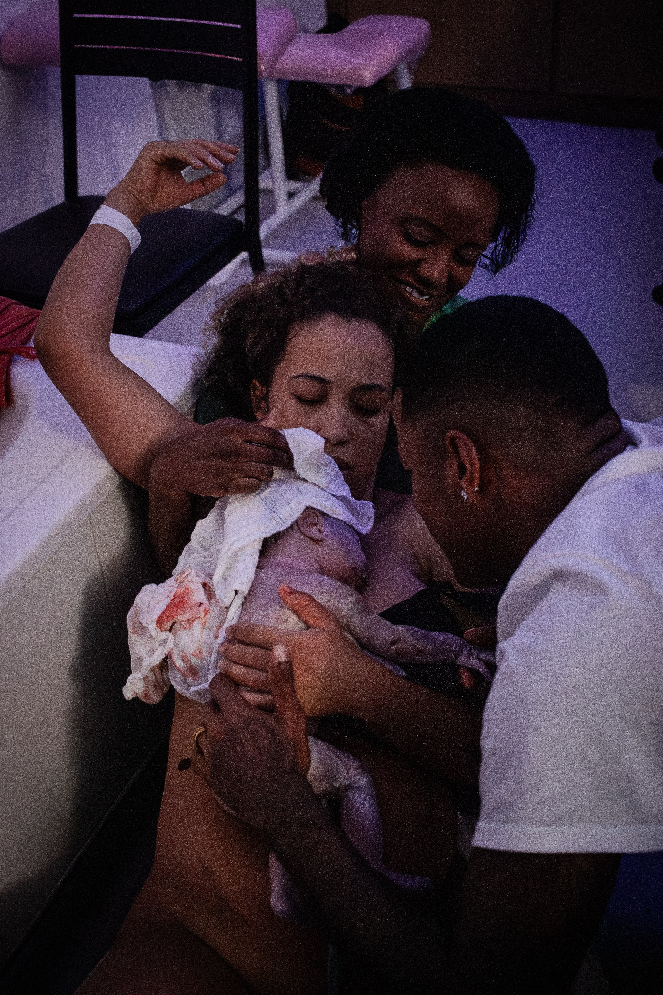 A chegada de Beni. Fotografa de Família Jaque Mesquita