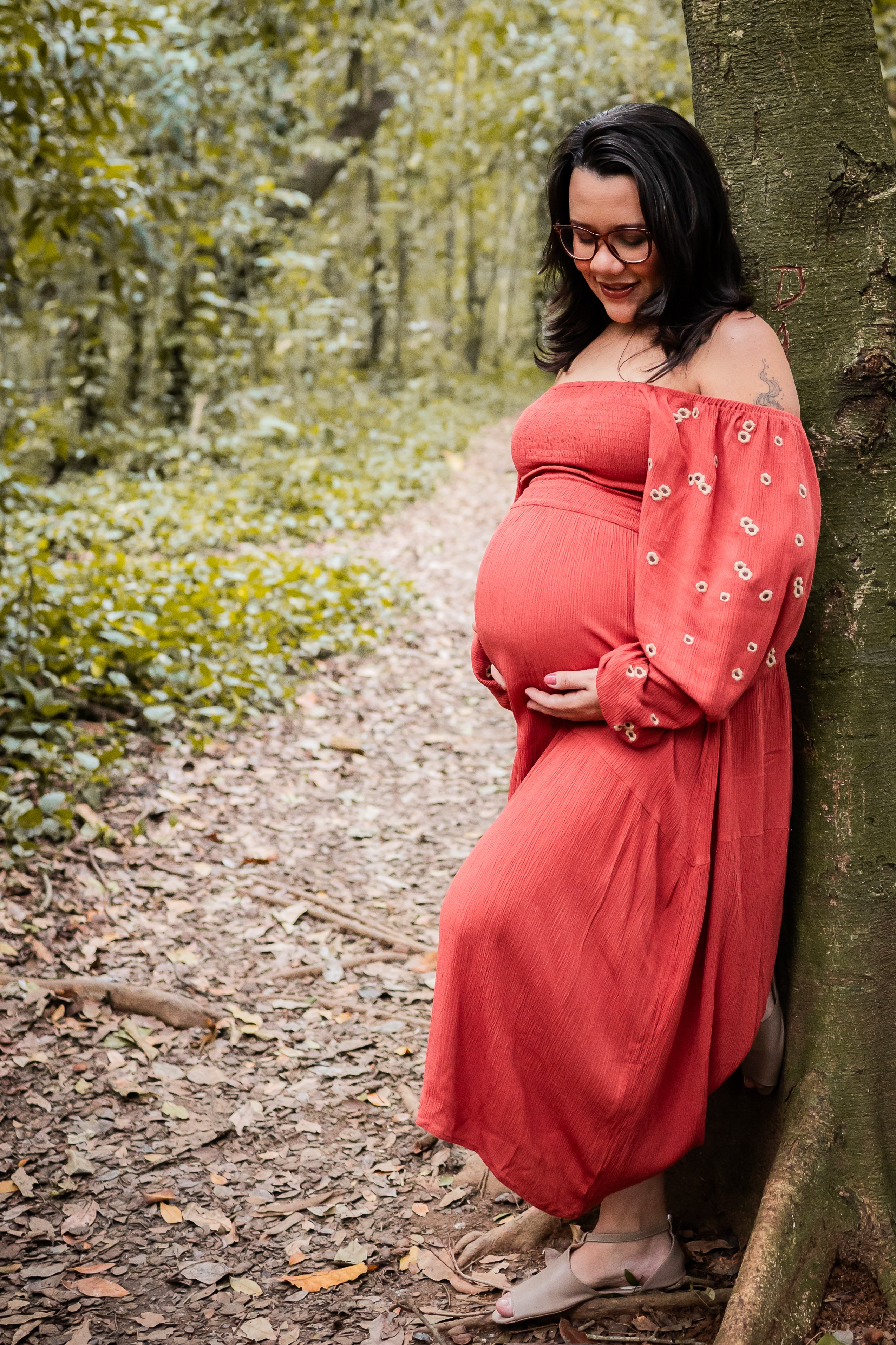 A espera de Ana Clara. Fotografa de Família Jaque Mesquita