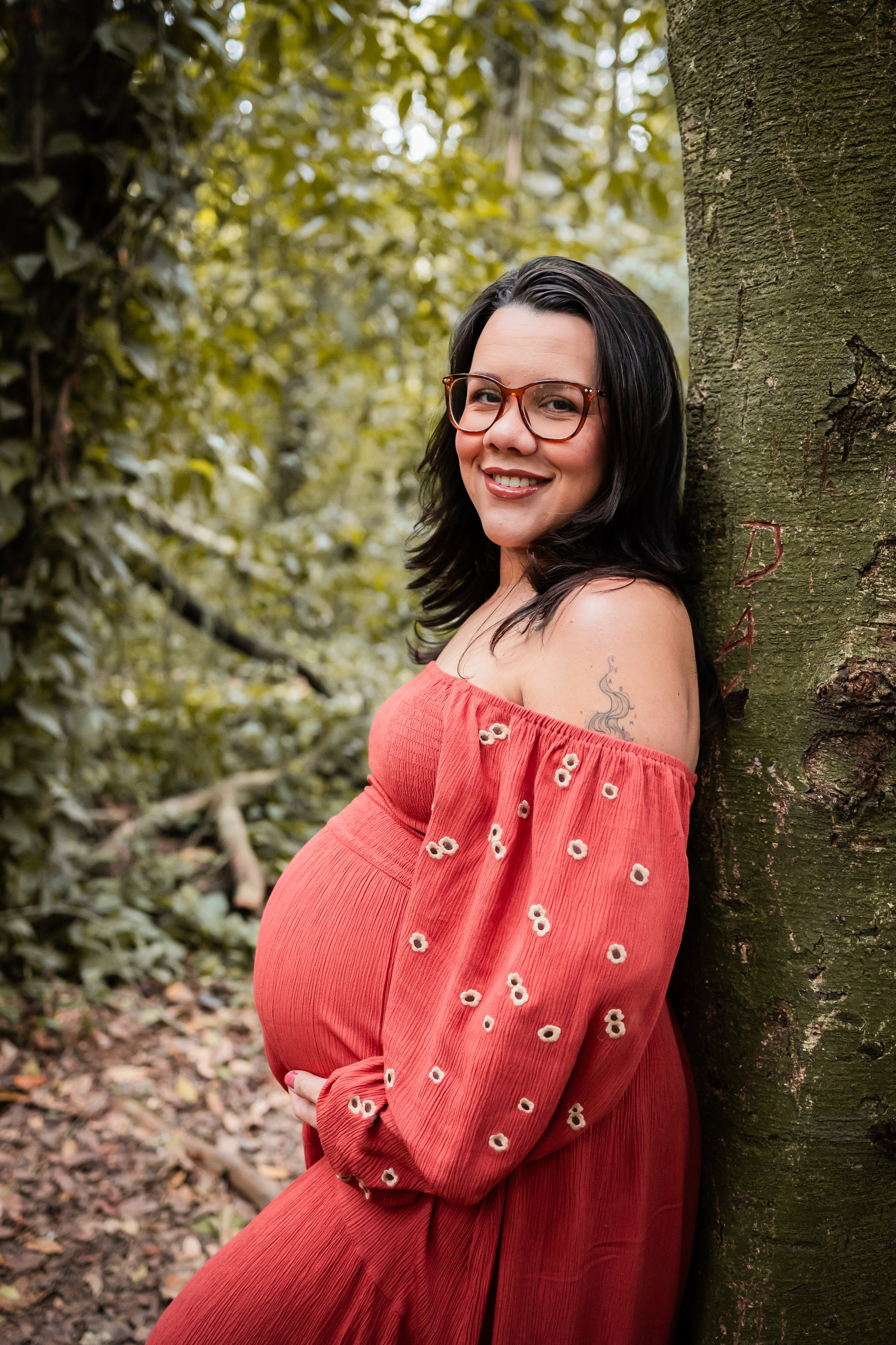 A espera de Ana Clara. Fotografa de Família Jaque Mesquita