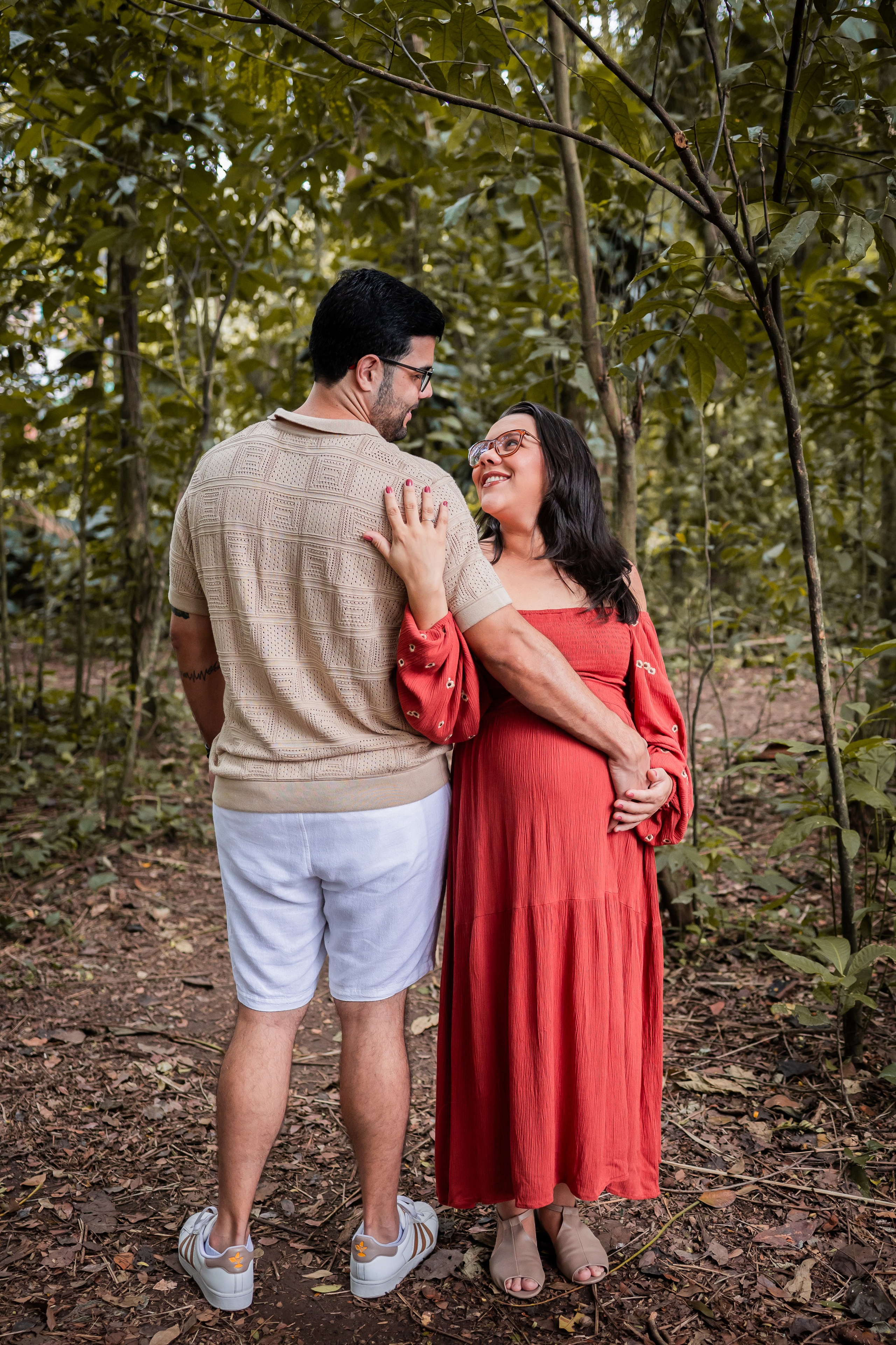 A espera de Ana Clara. Fotografa de Família Jaque Mesquita