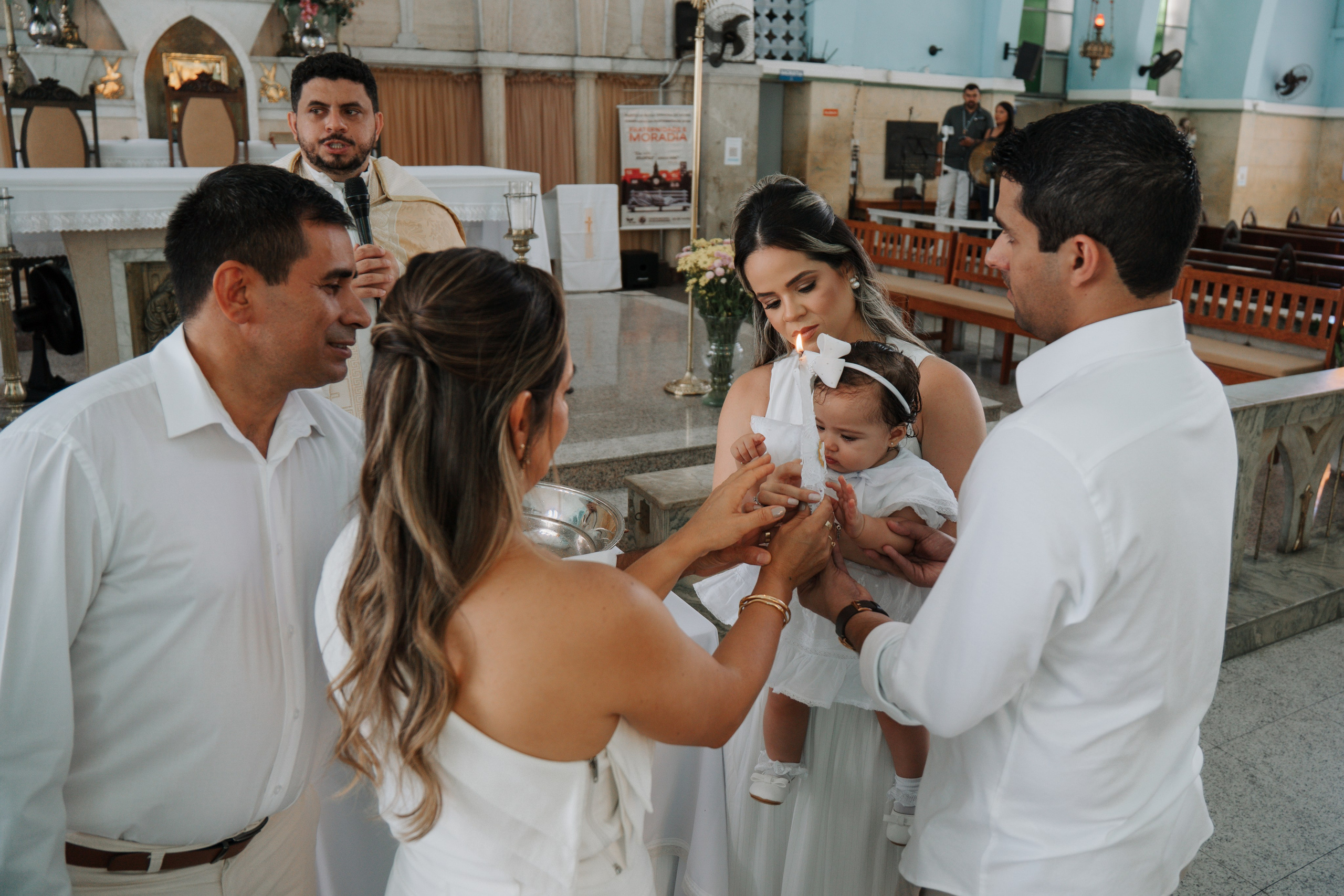 Batizado Maria Eloá. Oh My Click - Filmes e Fotografia de Partos & Família