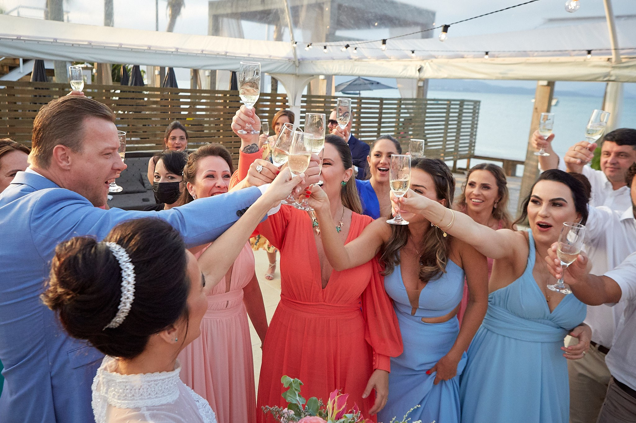 Casamento Melina e Adrian. Fotógrafo de casamentos em Florianópolis