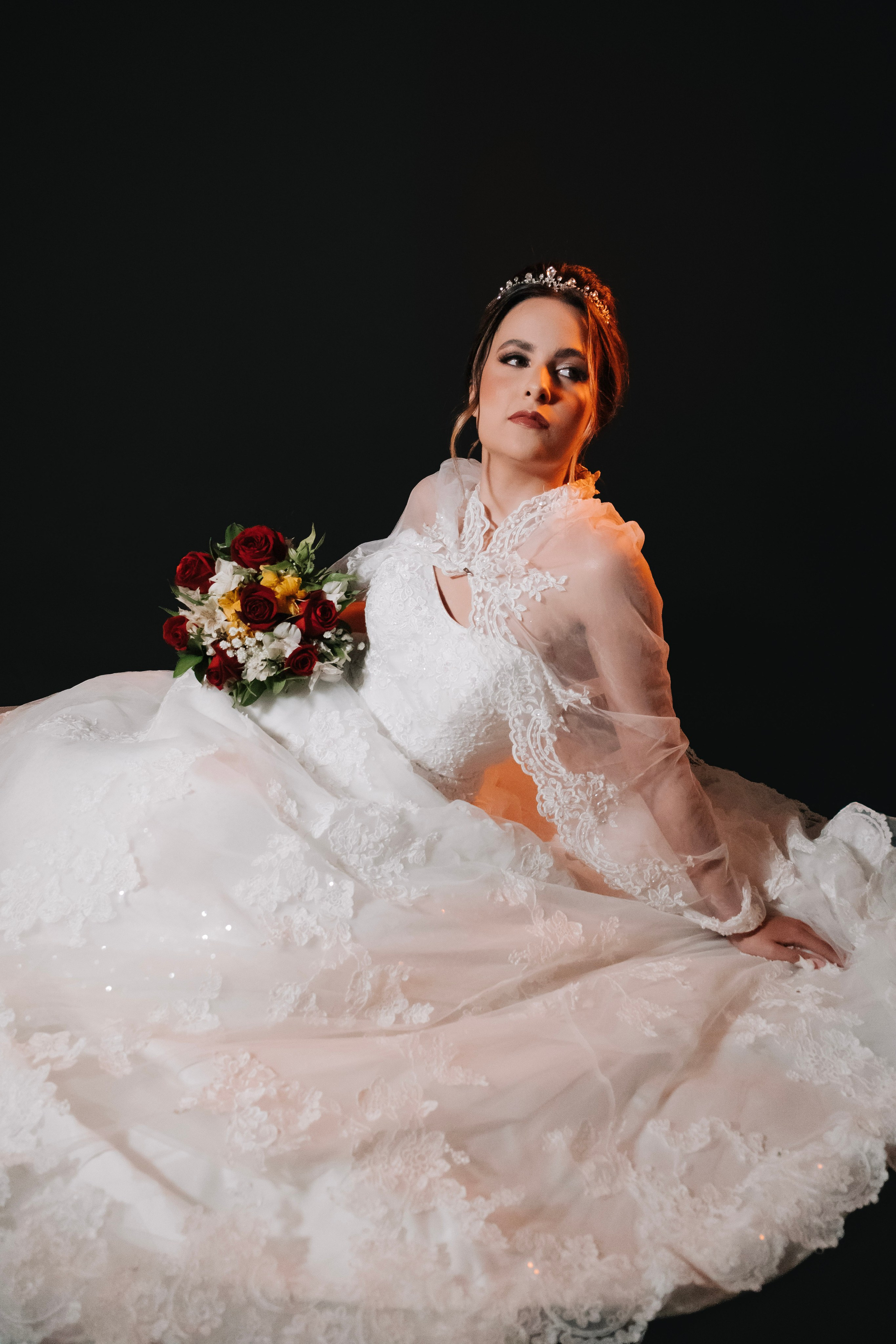 Sessão de Fotos de Noiva / Estilo Moda para Noivas