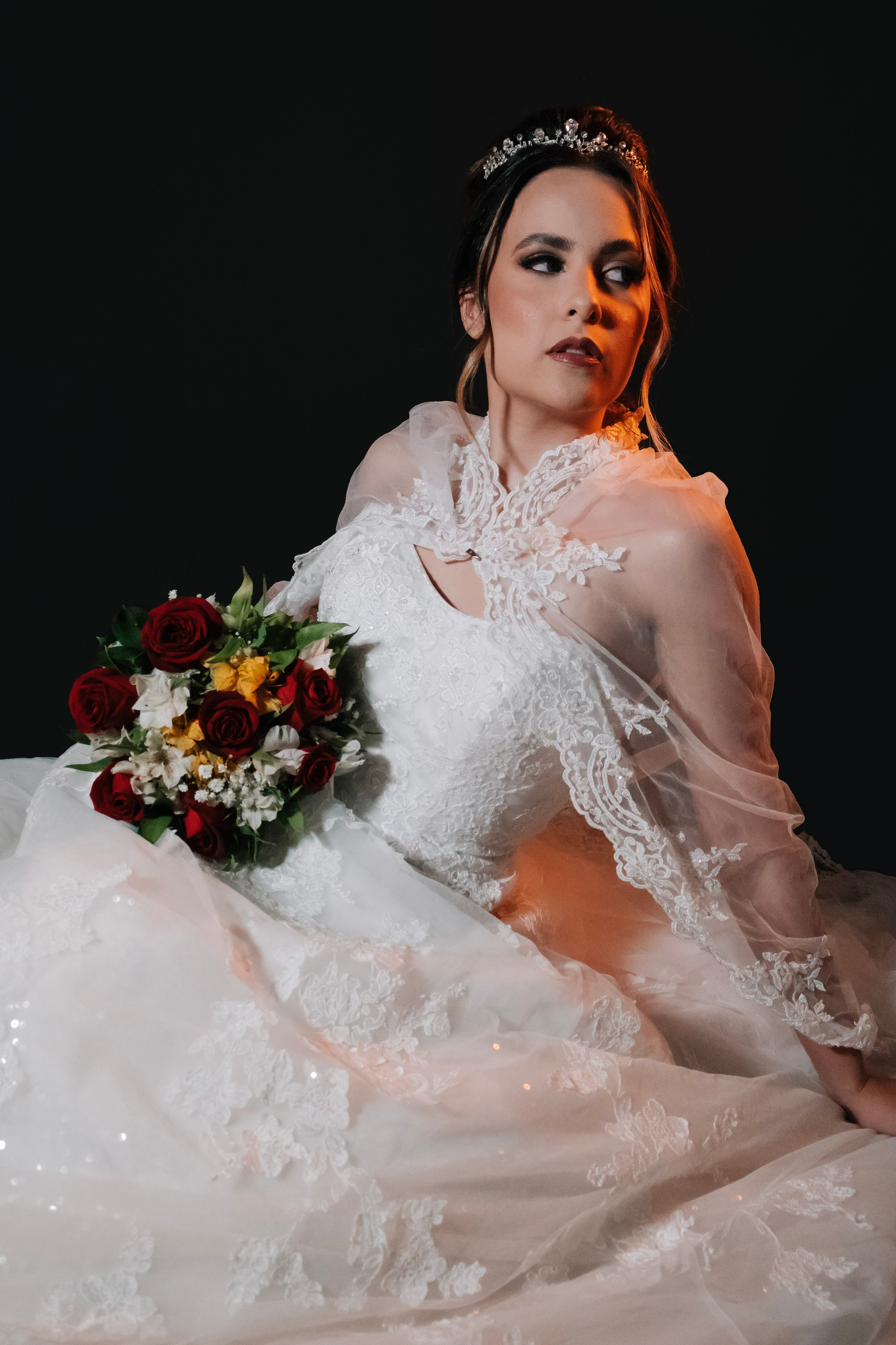Sessão de Fotos de Noiva / Estilo Moda para Noivas
