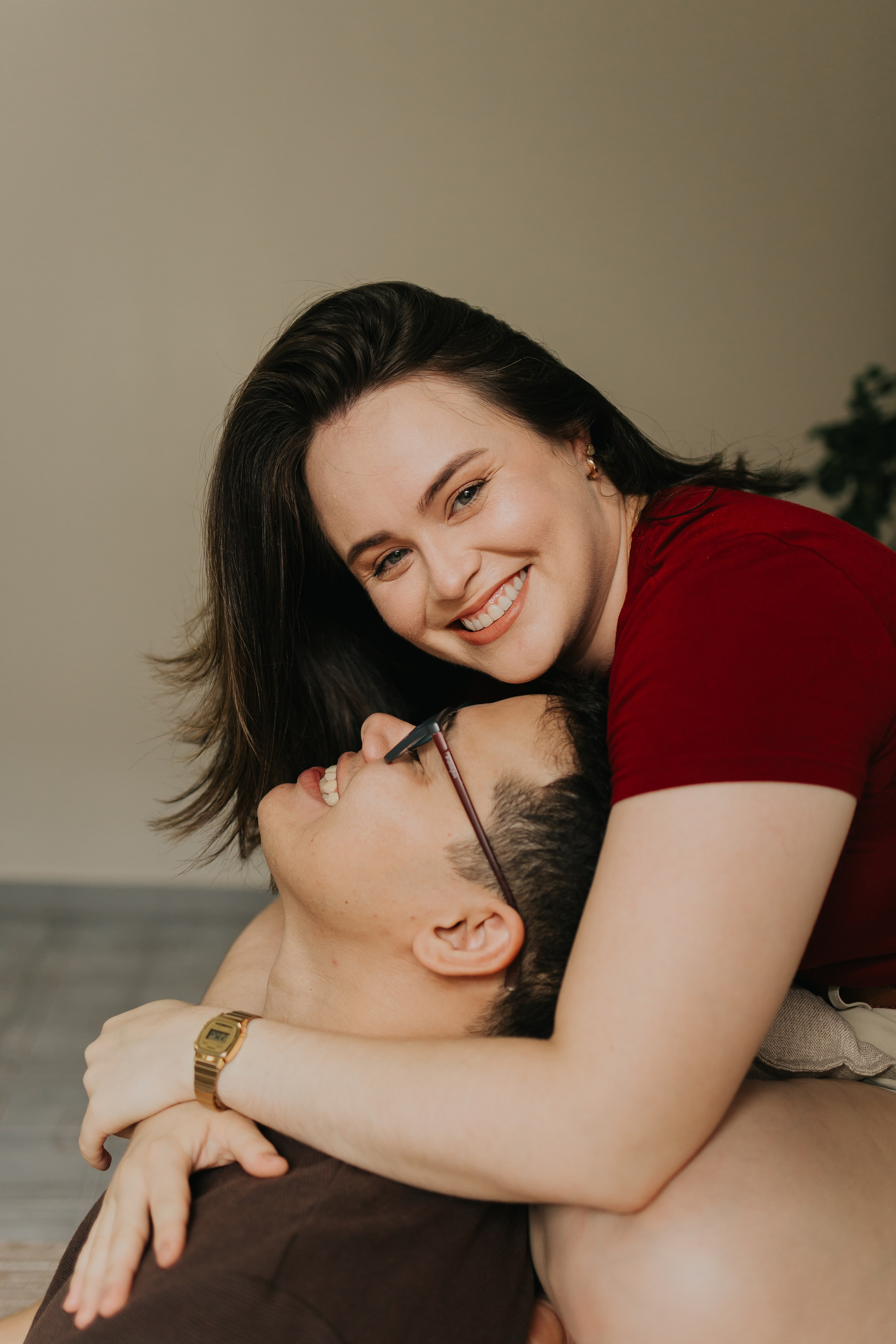 Sara e Paulo — Ensaio em casa. Fotógrafo de Casamentos em Manaus — Leandro Santos
