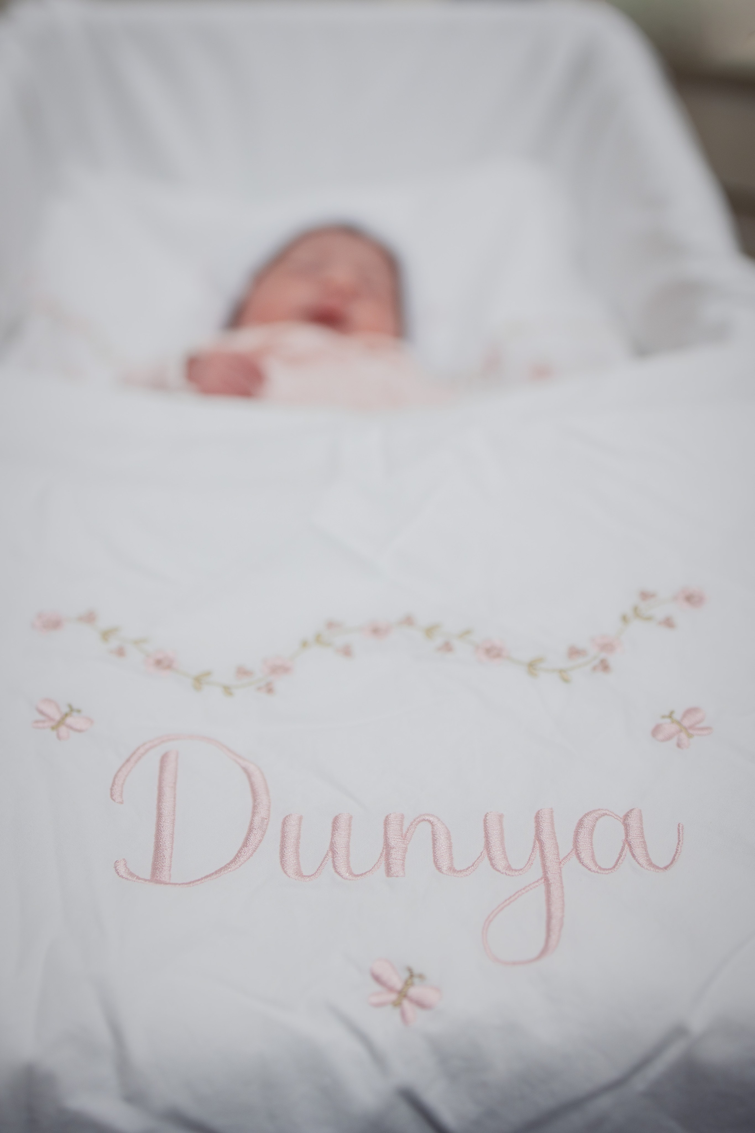 A chegada de Dunya. Fotografa de Família Jaque Mesquita