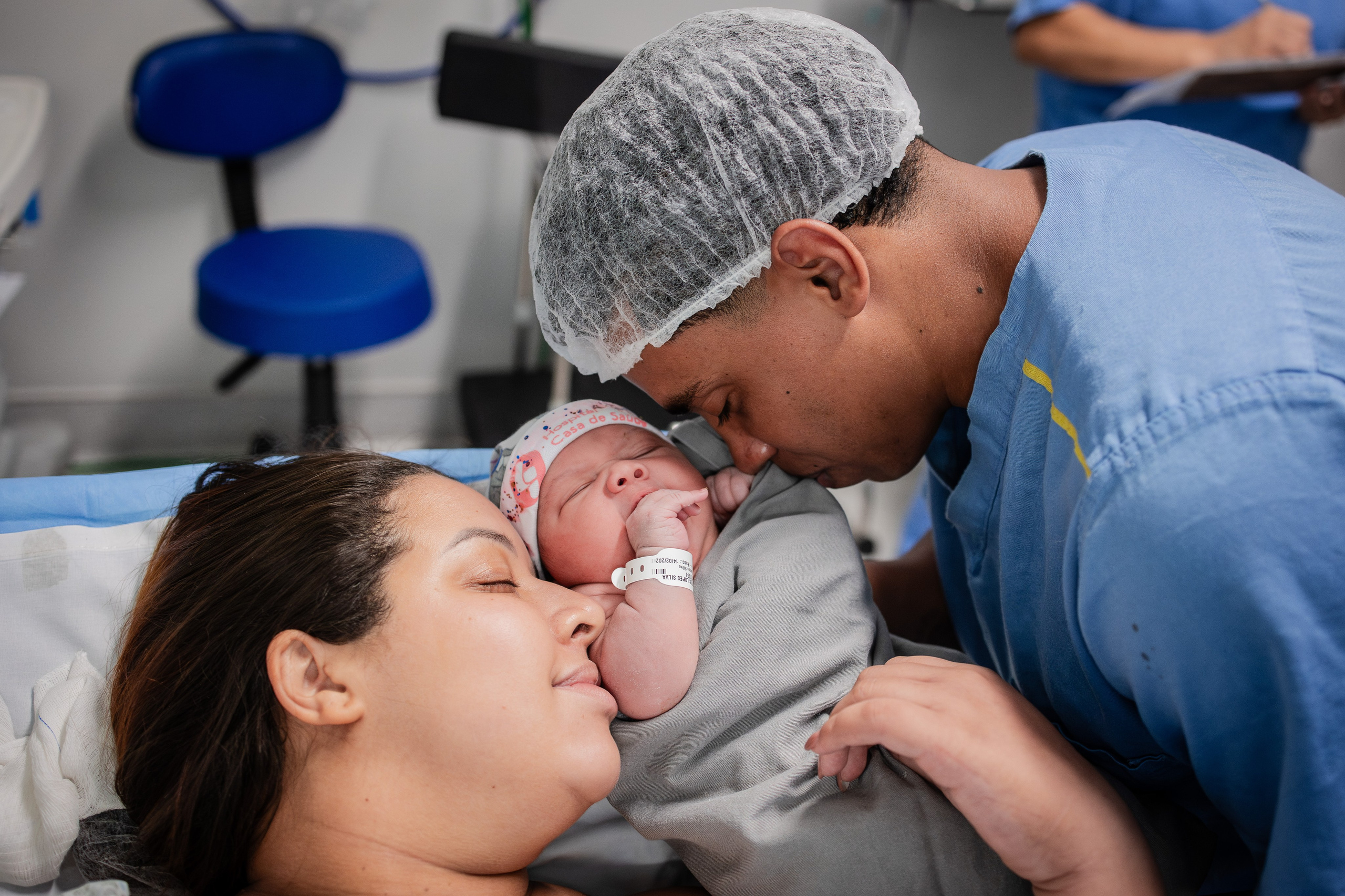 A chegada de Chloe. Fotografa de Família Jaque Mesquita