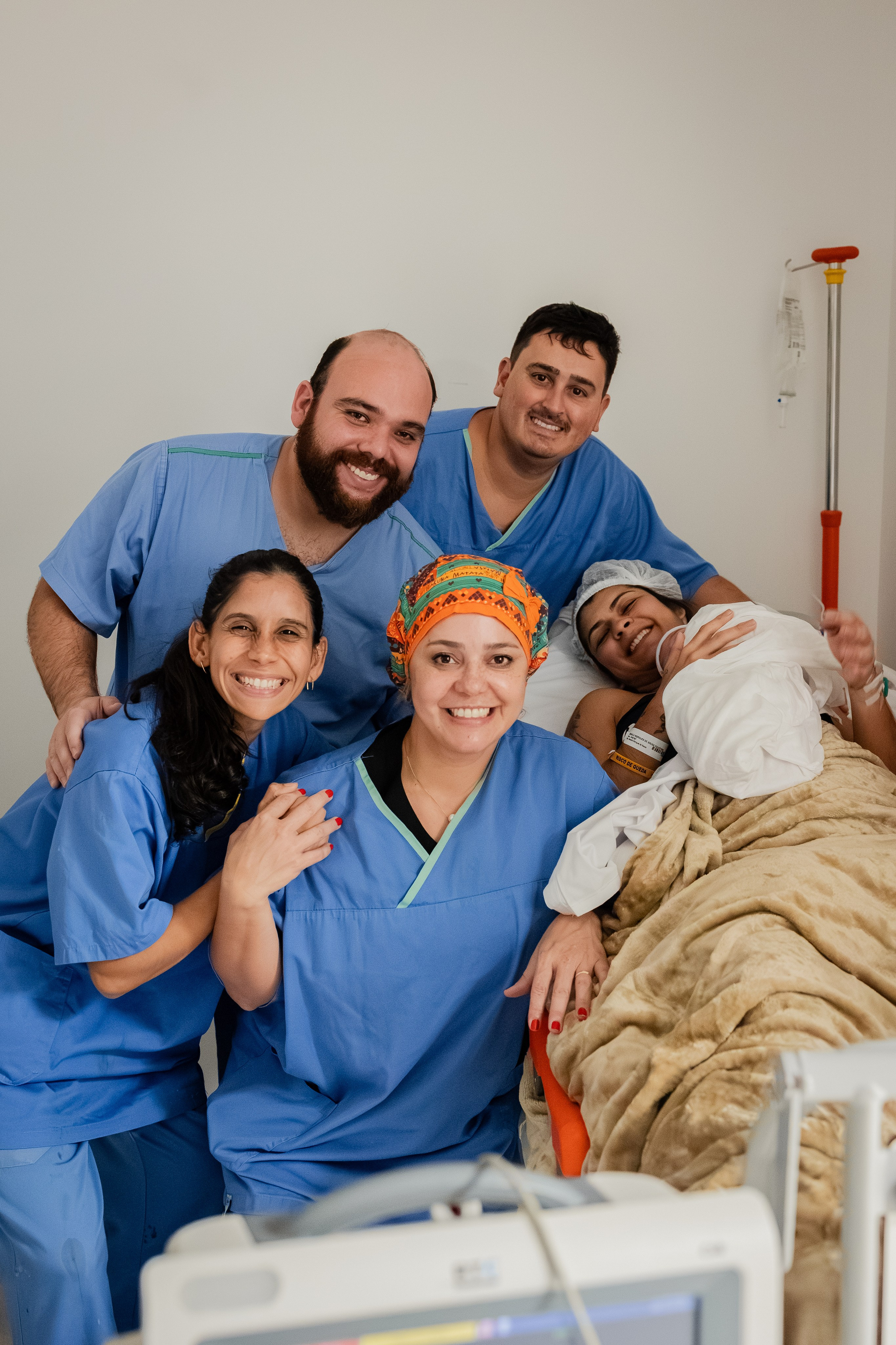 A chegada de Raoni. Fotografa de Família Jaque Mesquita